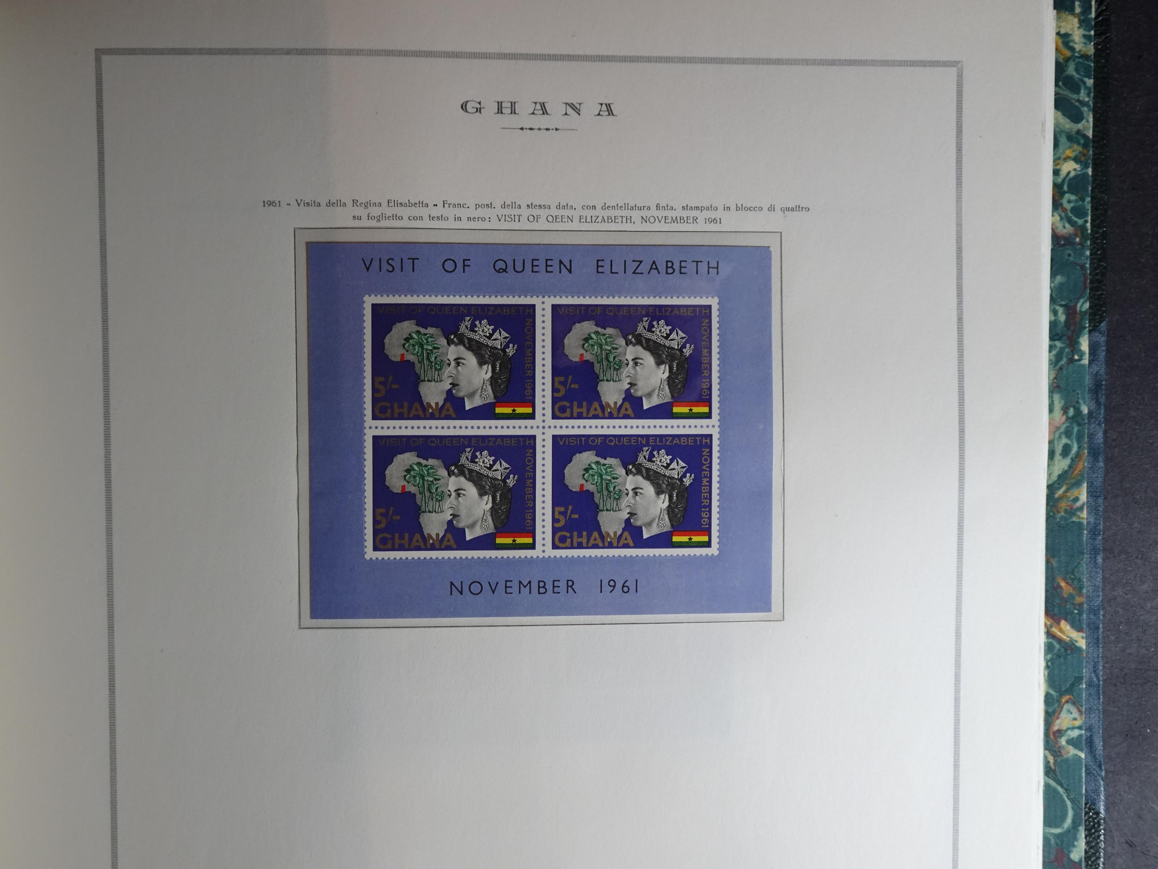 Verzameling in Marini album met Ethiopië, Ghana  Libië, Somalië en Sudan, leuke koop met veel motief. 67