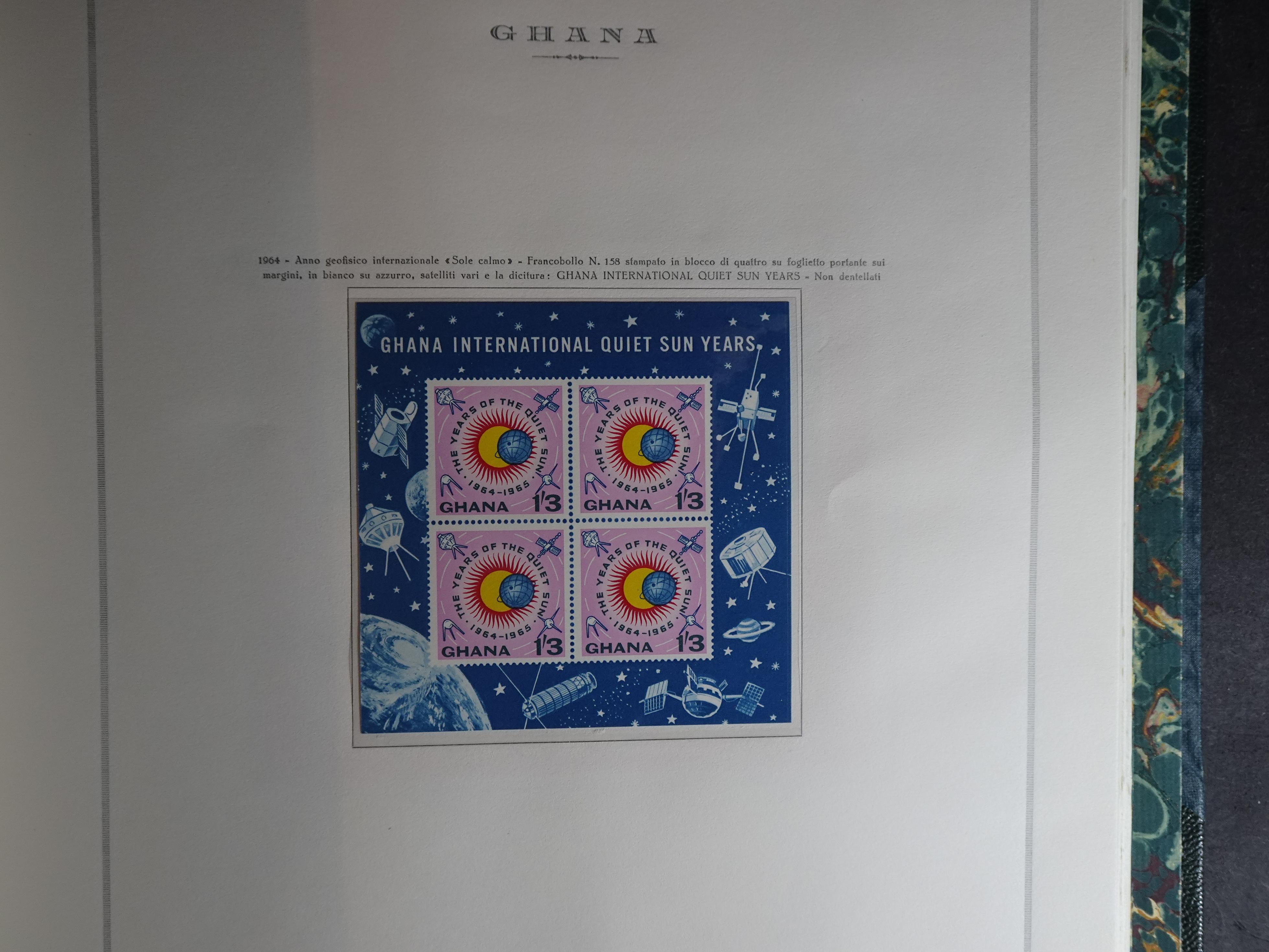 Verzameling in Marini album met Ethiopië, Ghana  Libië, Somalië en Sudan, leuke koop met veel motief. 70