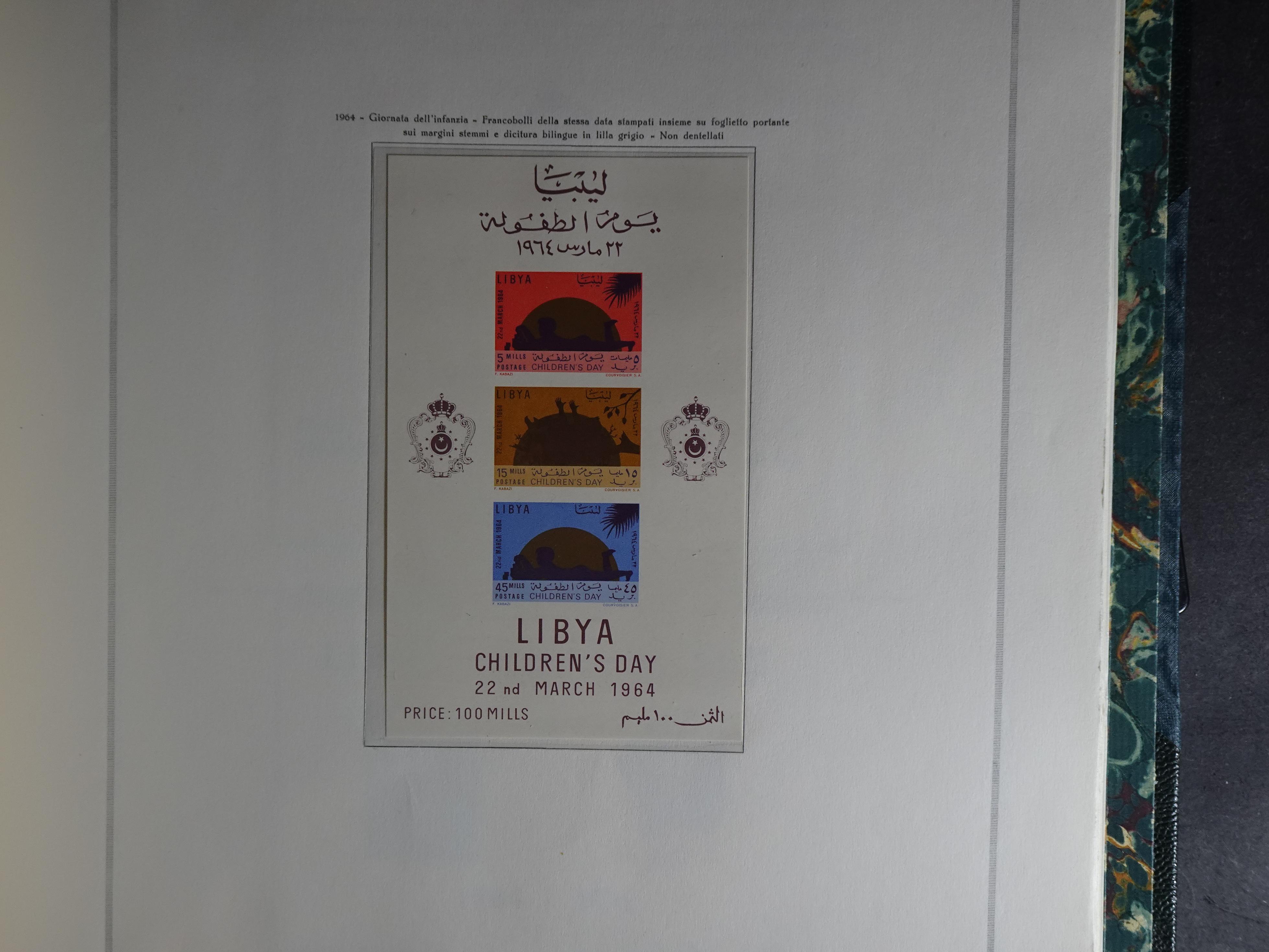 Verzameling in Marini album met Ethiopië, Ghana  Libië, Somalië en Sudan, leuke koop met veel motief. 119