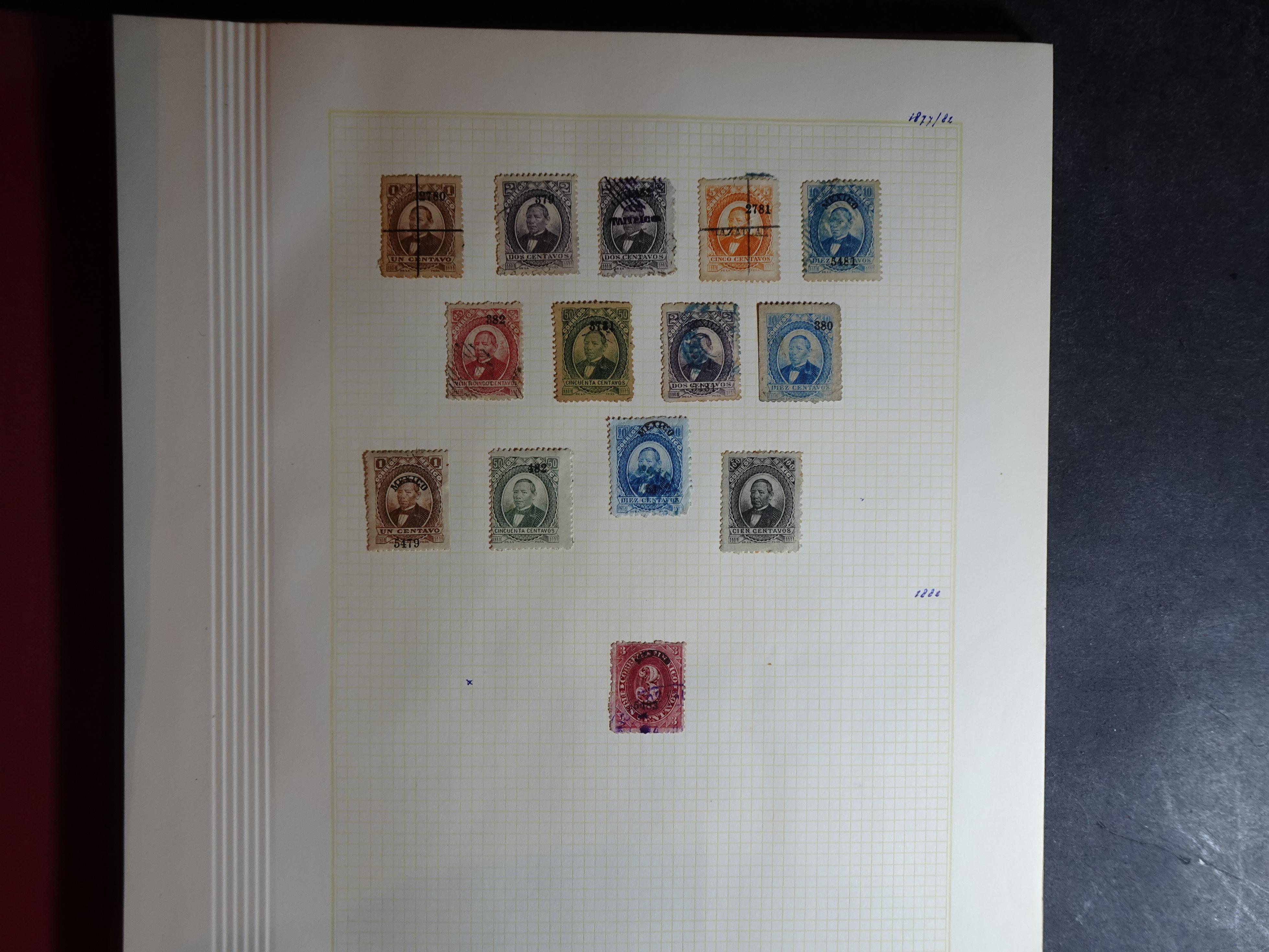 Collectie incl. doubletten op blanco bladen vanaf klassiek. 5