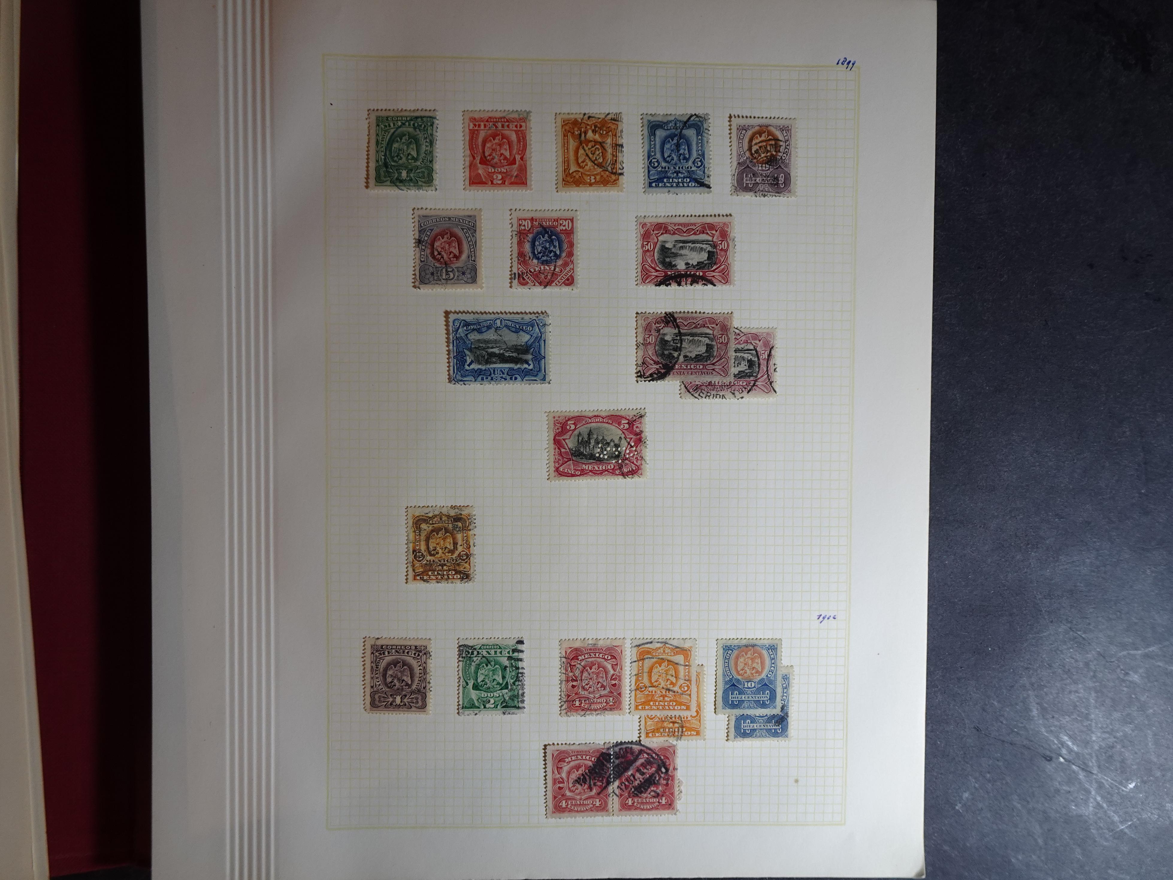 Collectie incl. doubletten op blanco bladen vanaf klassiek. 11