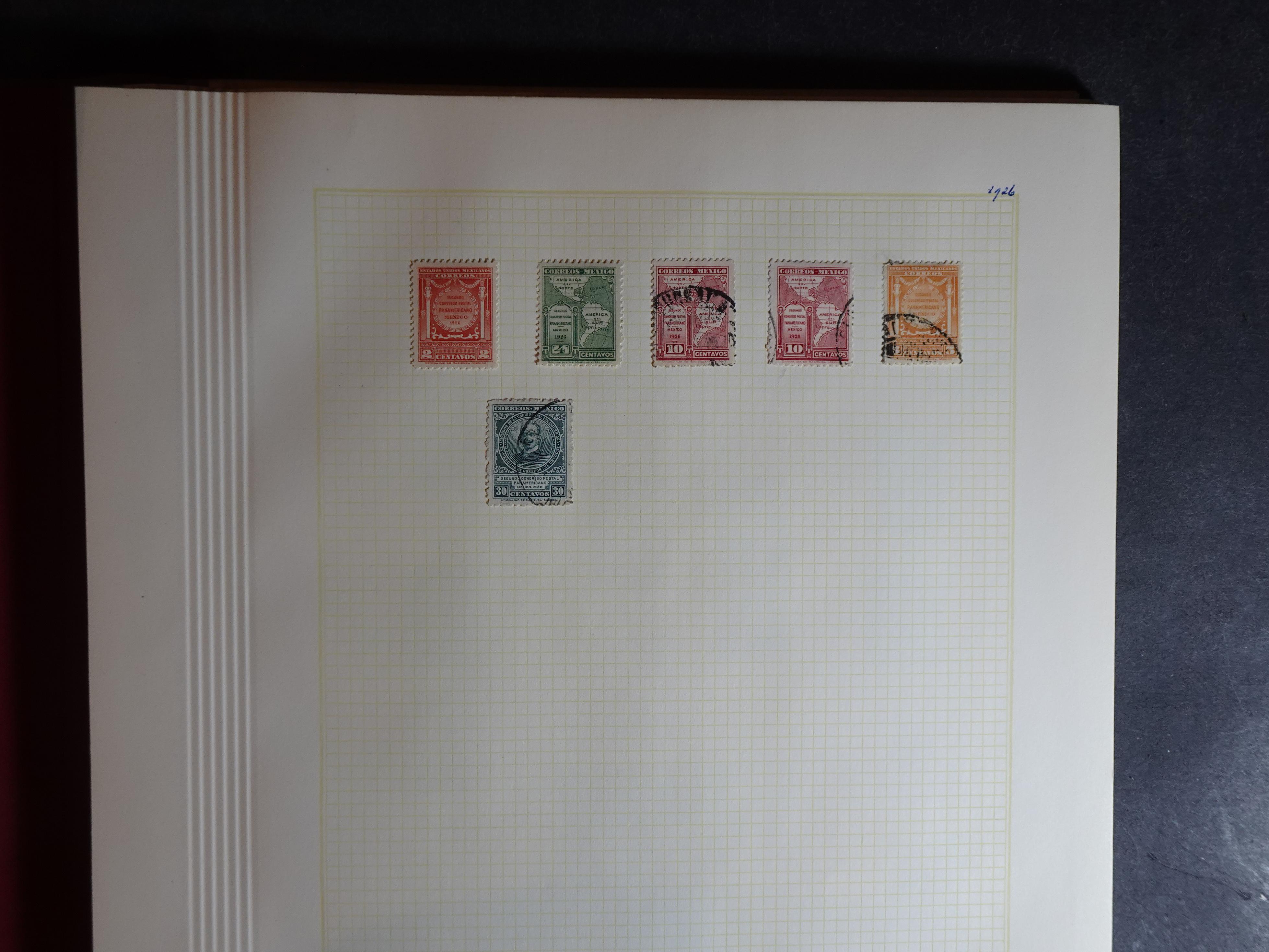 Collectie incl. doubletten op blanco bladen vanaf klassiek. 16