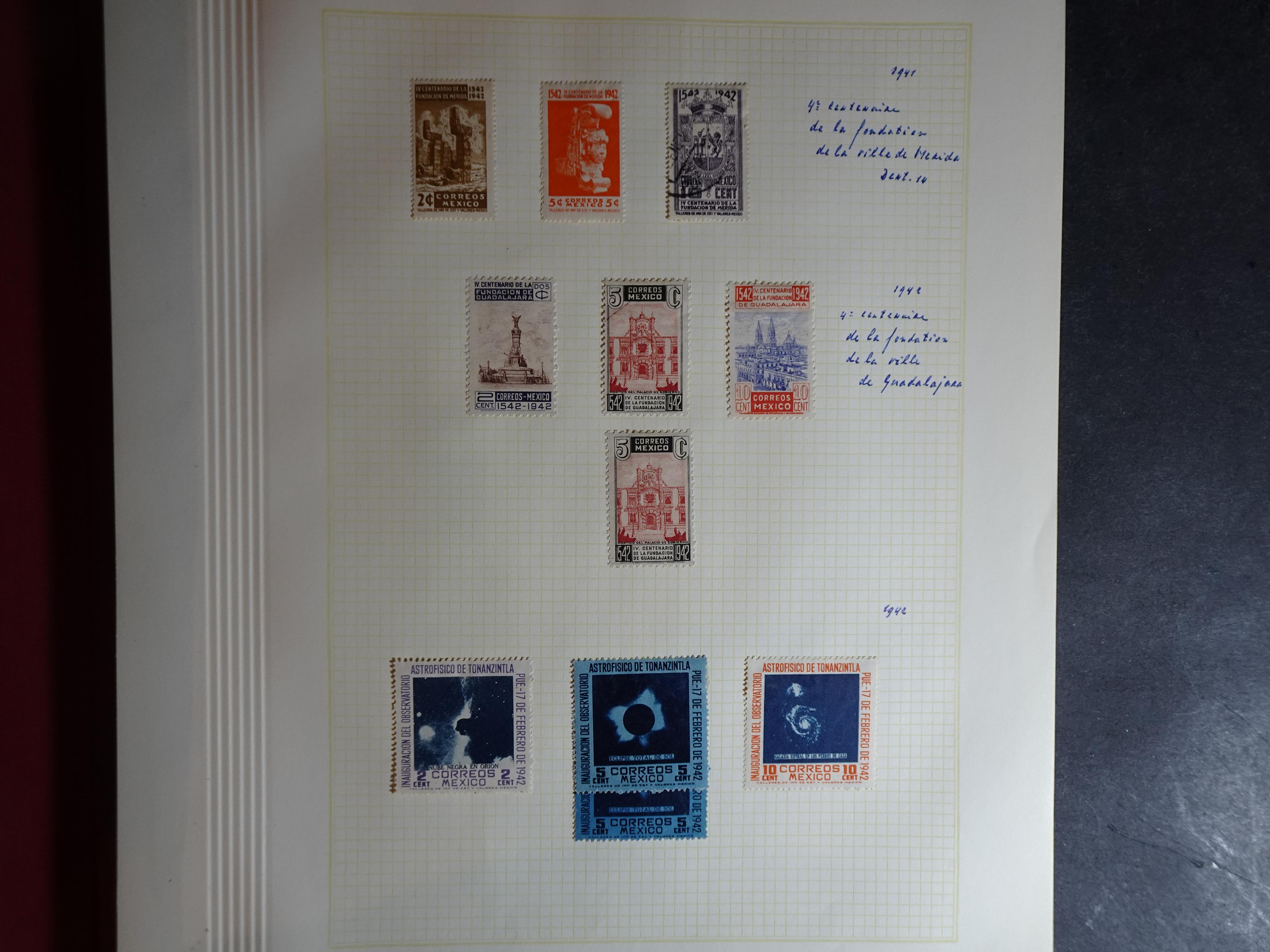 Collectie incl. doubletten op blanco bladen vanaf klassiek. 24