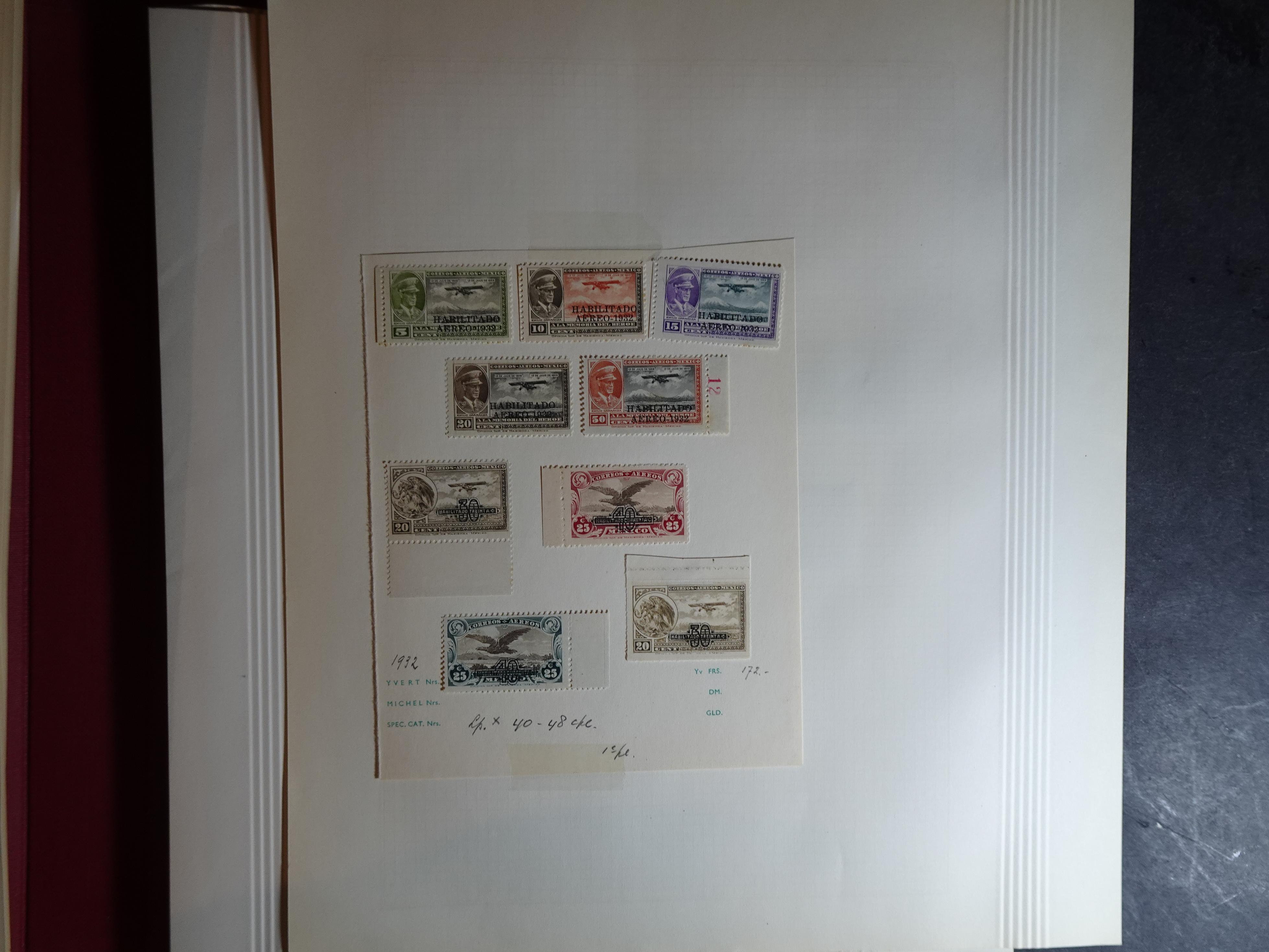 Collectie incl. doubletten op blanco bladen vanaf klassiek. 31