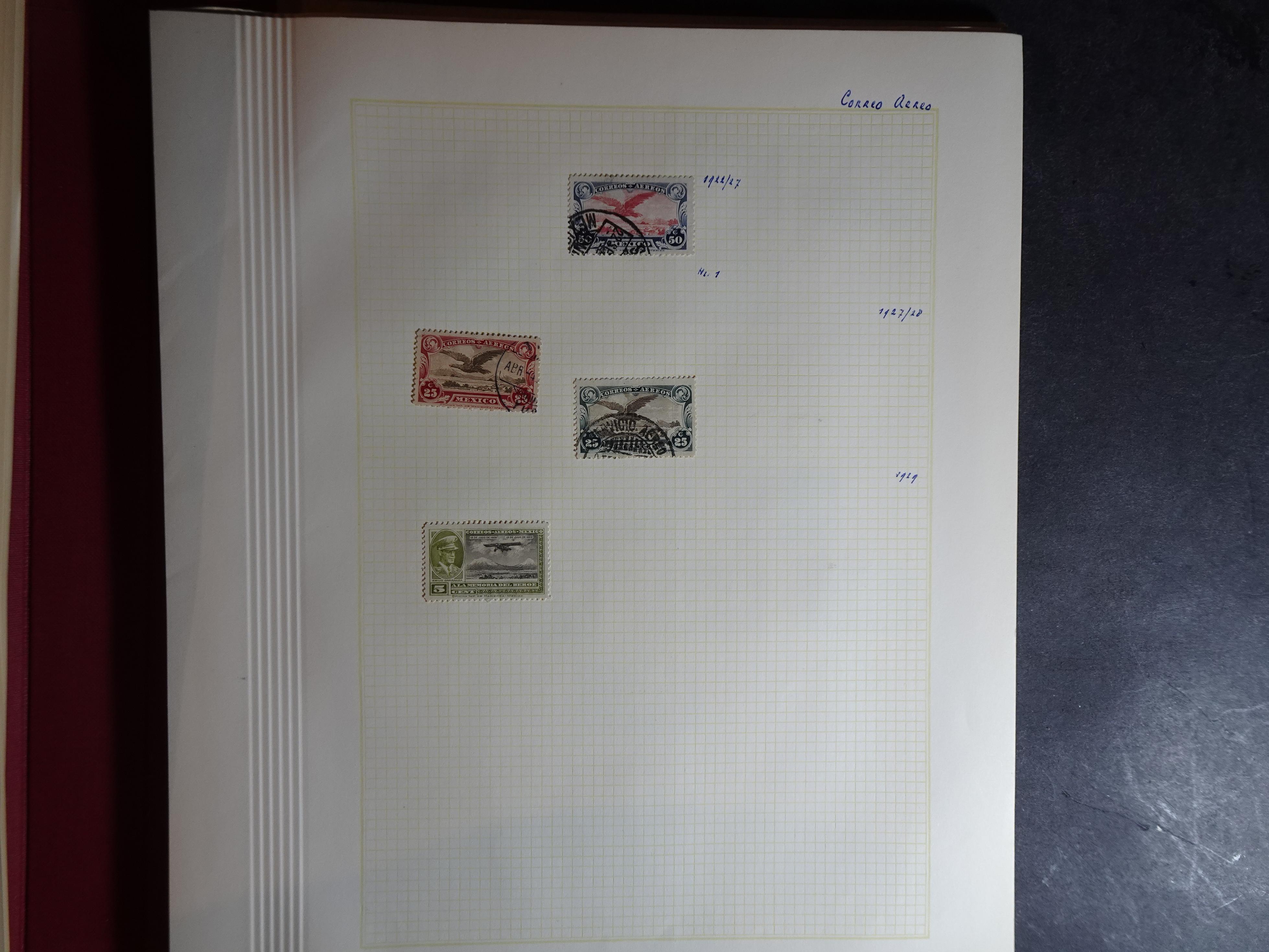 Collectie incl. doubletten op blanco bladen vanaf klassiek. 32