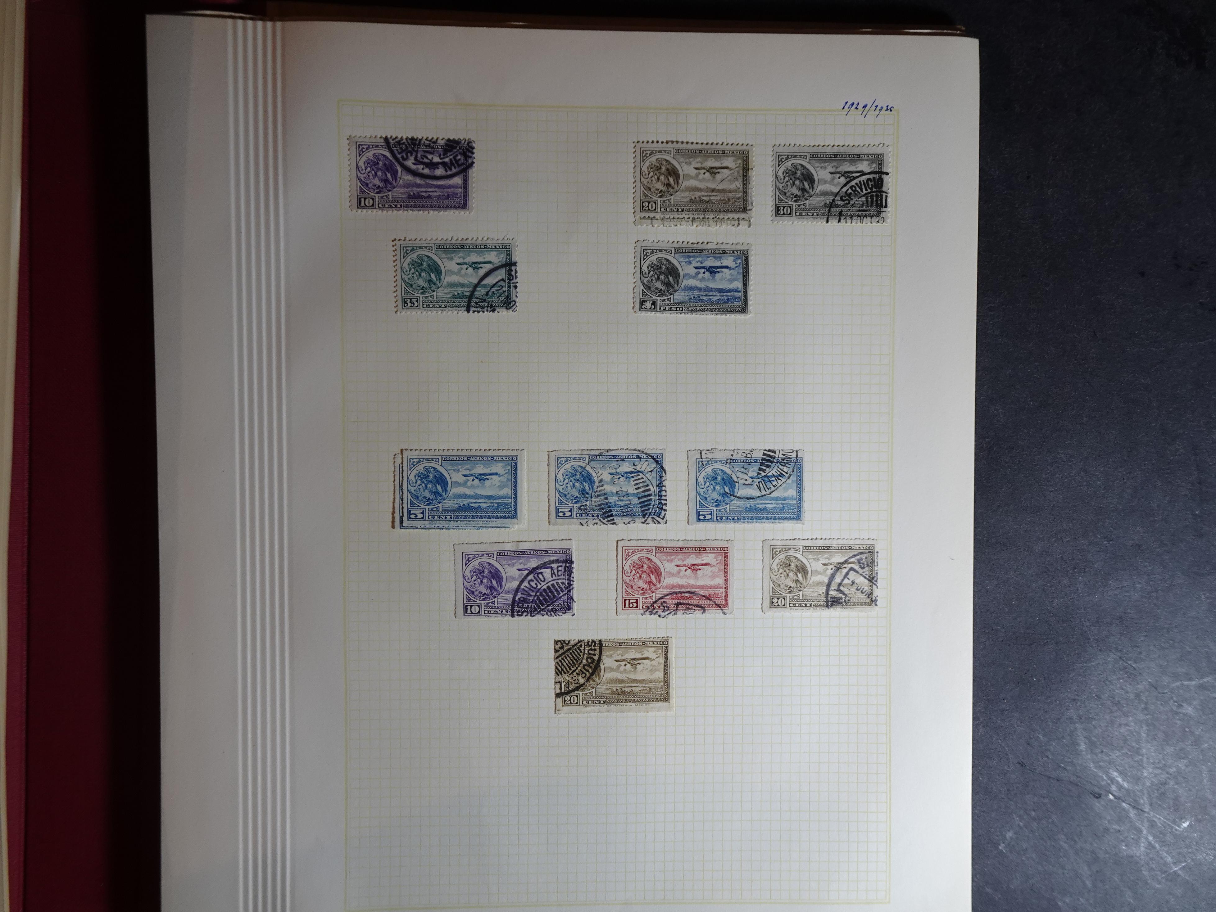 Collectie incl. doubletten op blanco bladen vanaf klassiek. 33