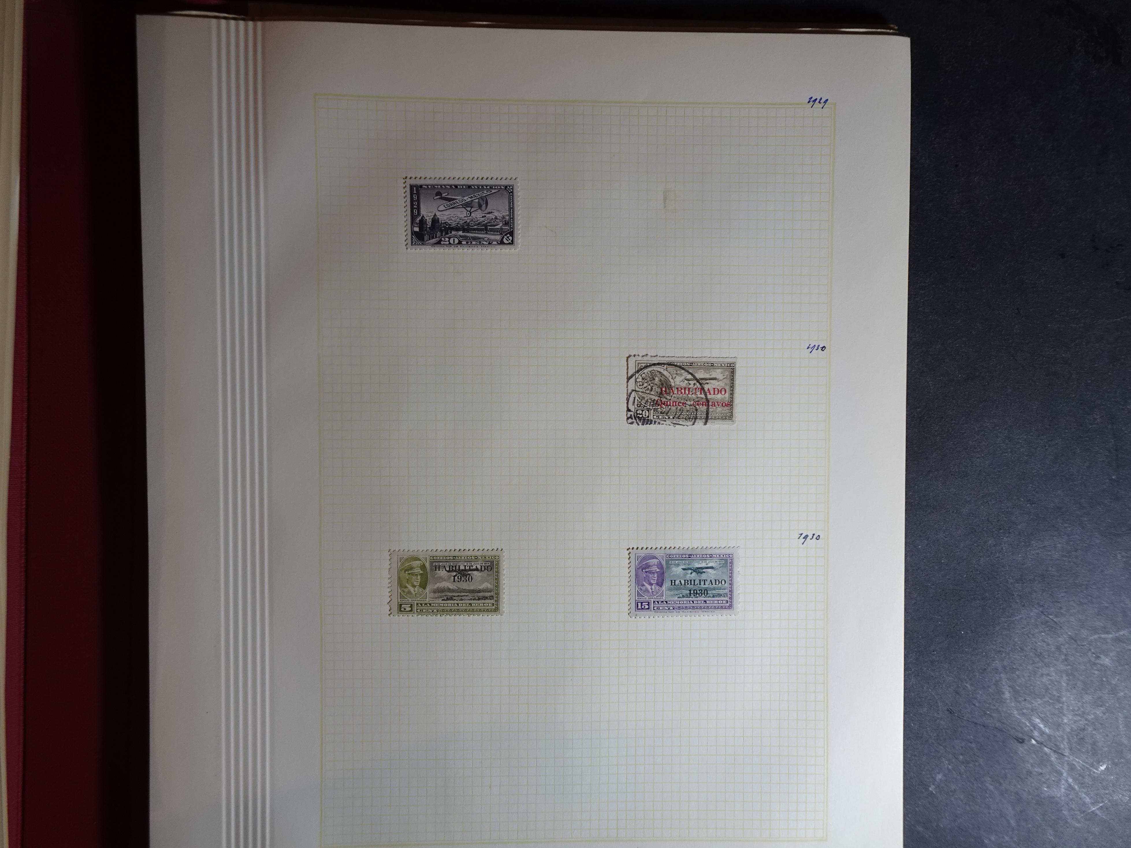 Collectie incl. doubletten op blanco bladen vanaf klassiek. 34