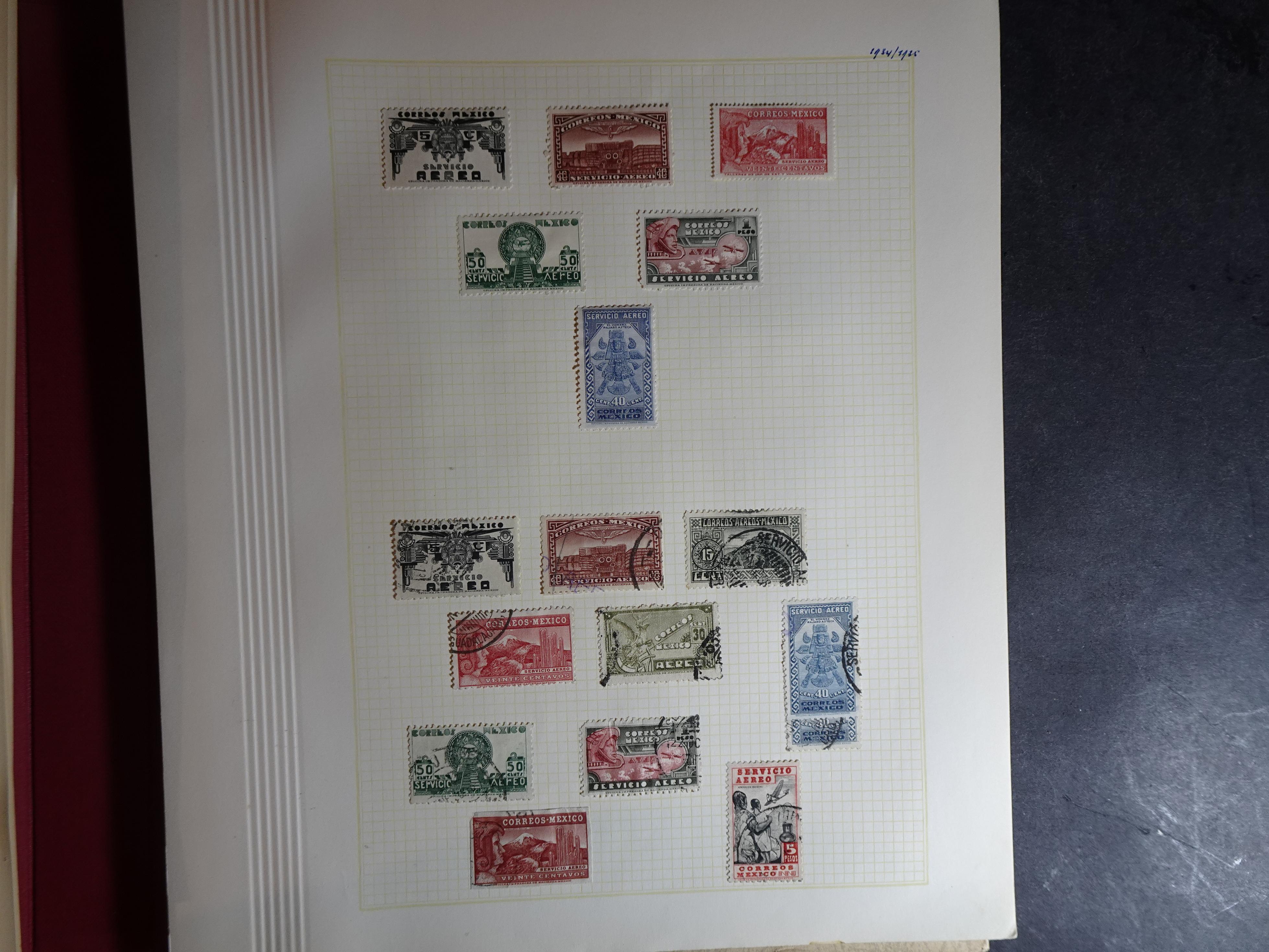 Collectie incl. doubletten op blanco bladen vanaf klassiek. 36