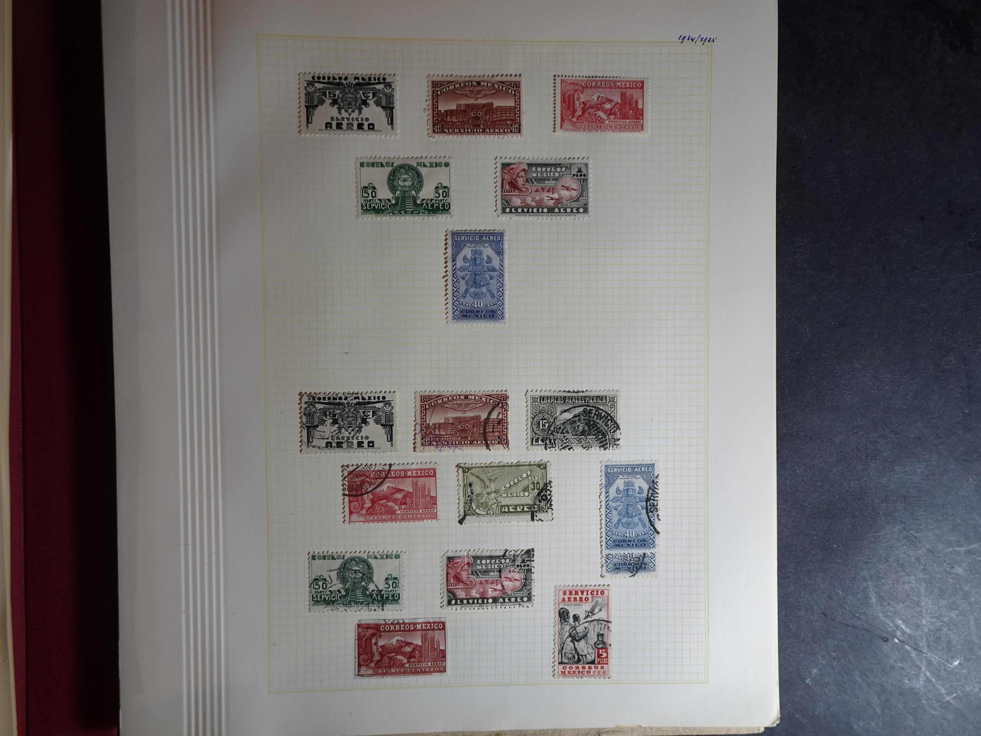 Collectie incl. doubletten op blanco bladen vanaf klassiek. 37