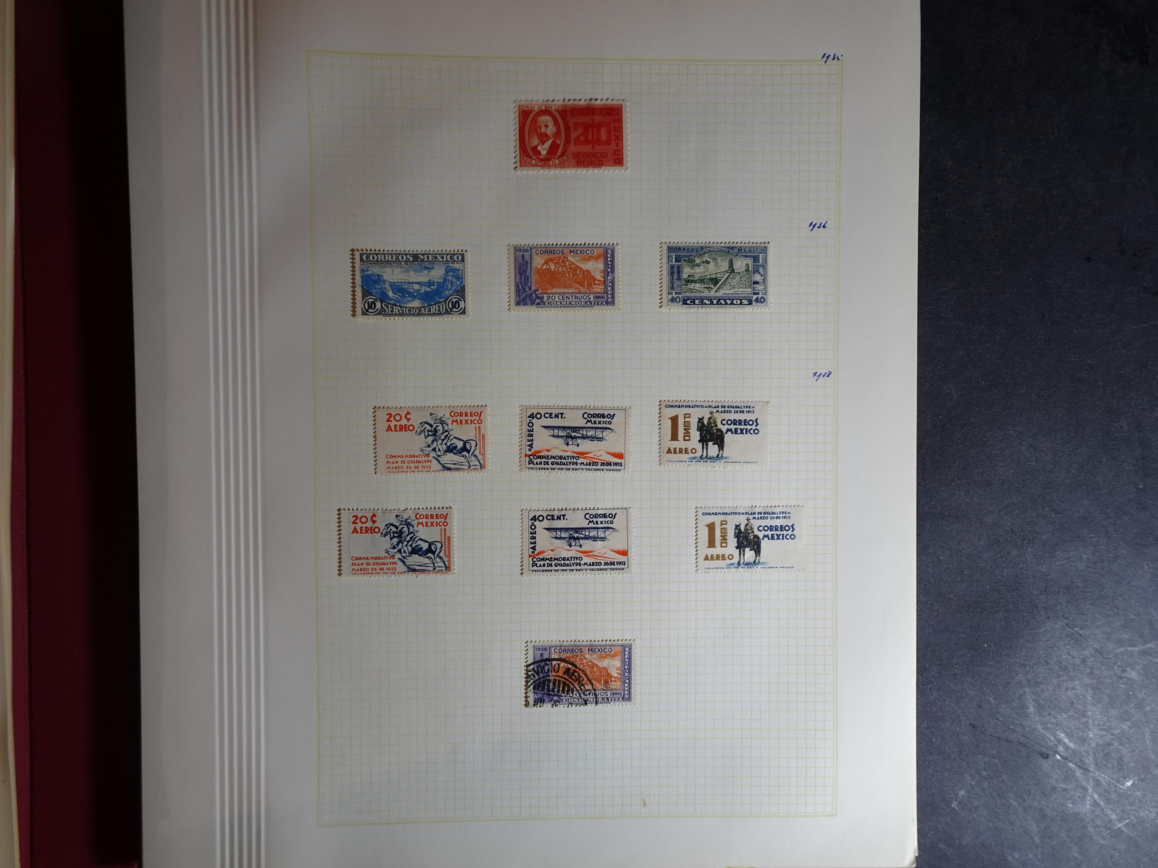 Collectie incl. doubletten op blanco bladen vanaf klassiek. 39