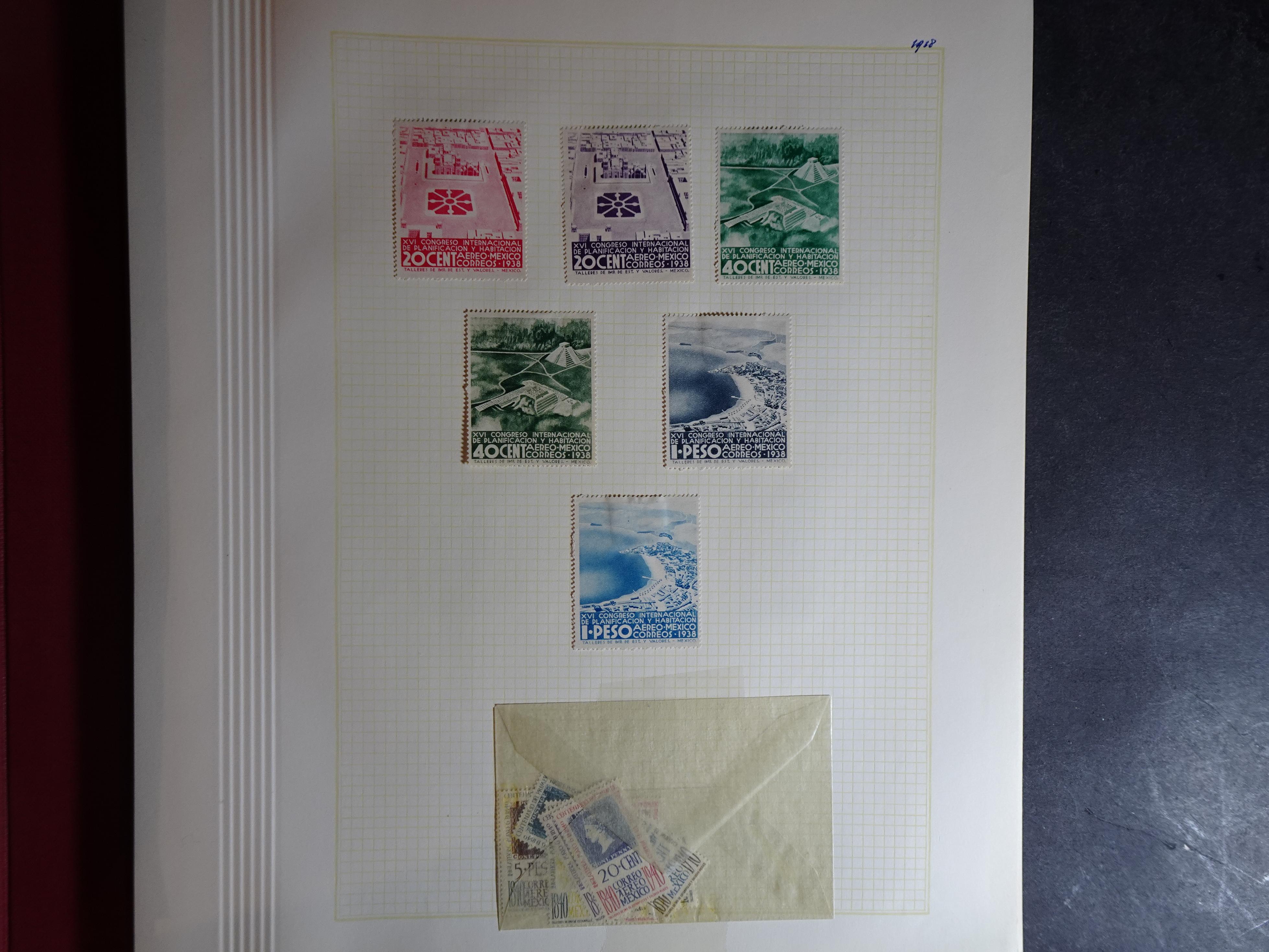 Collectie incl. doubletten op blanco bladen vanaf klassiek. 41