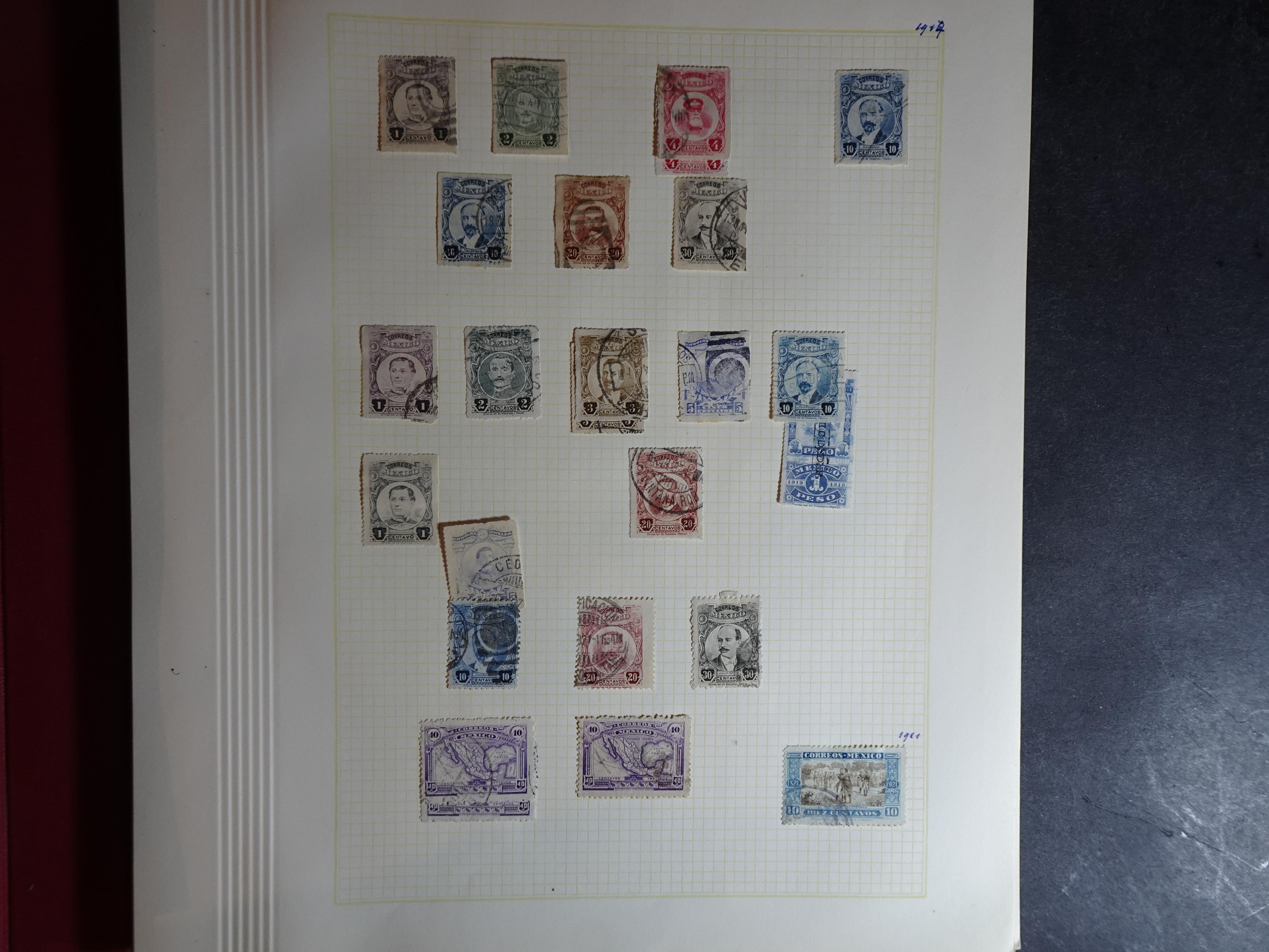 Collectie incl. doubletten op blanco bladen vanaf klassiek. 44