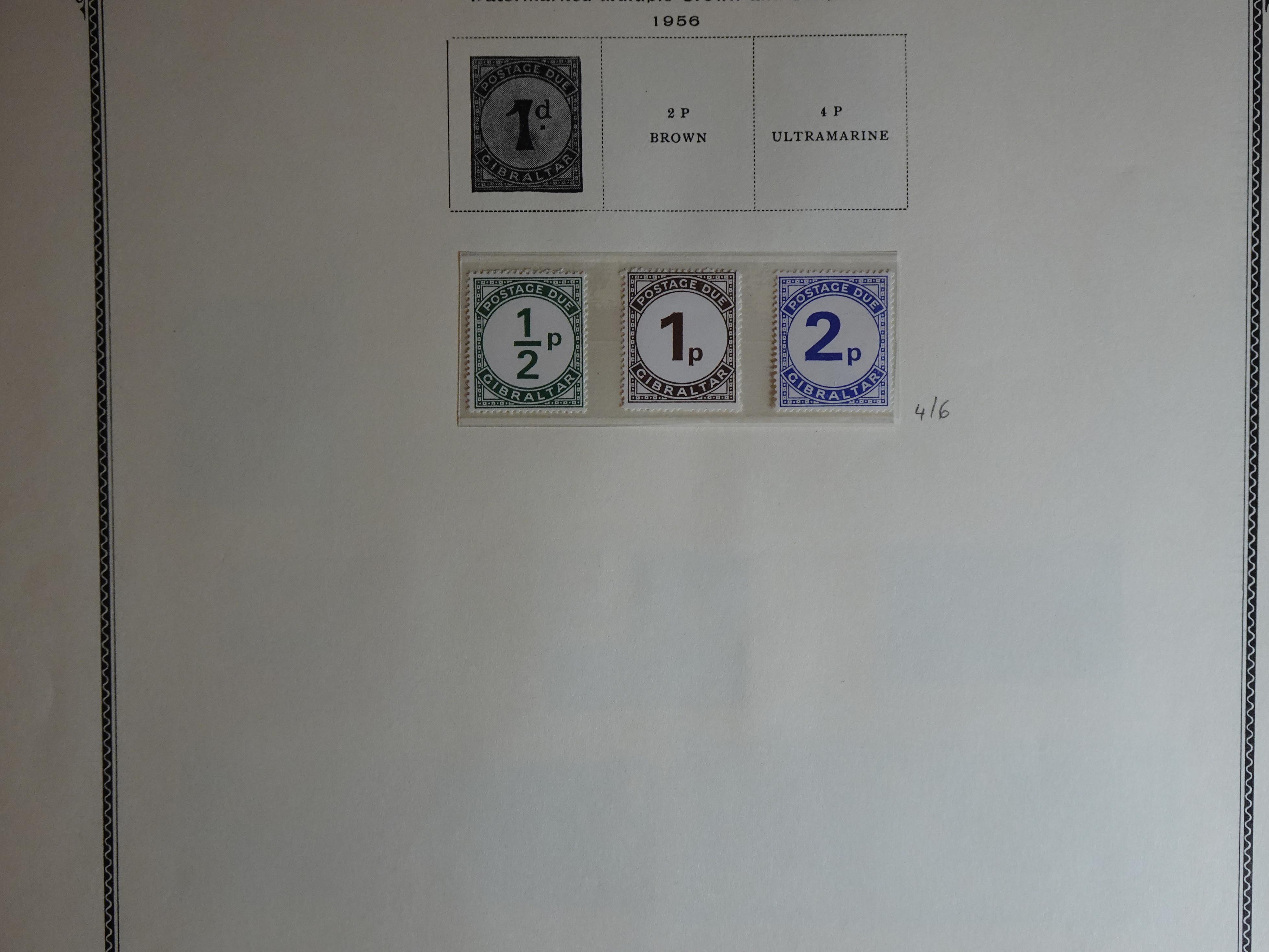 Verzameling vanaf klassiek op Scott album bladen en 3 insteekbladen. 16