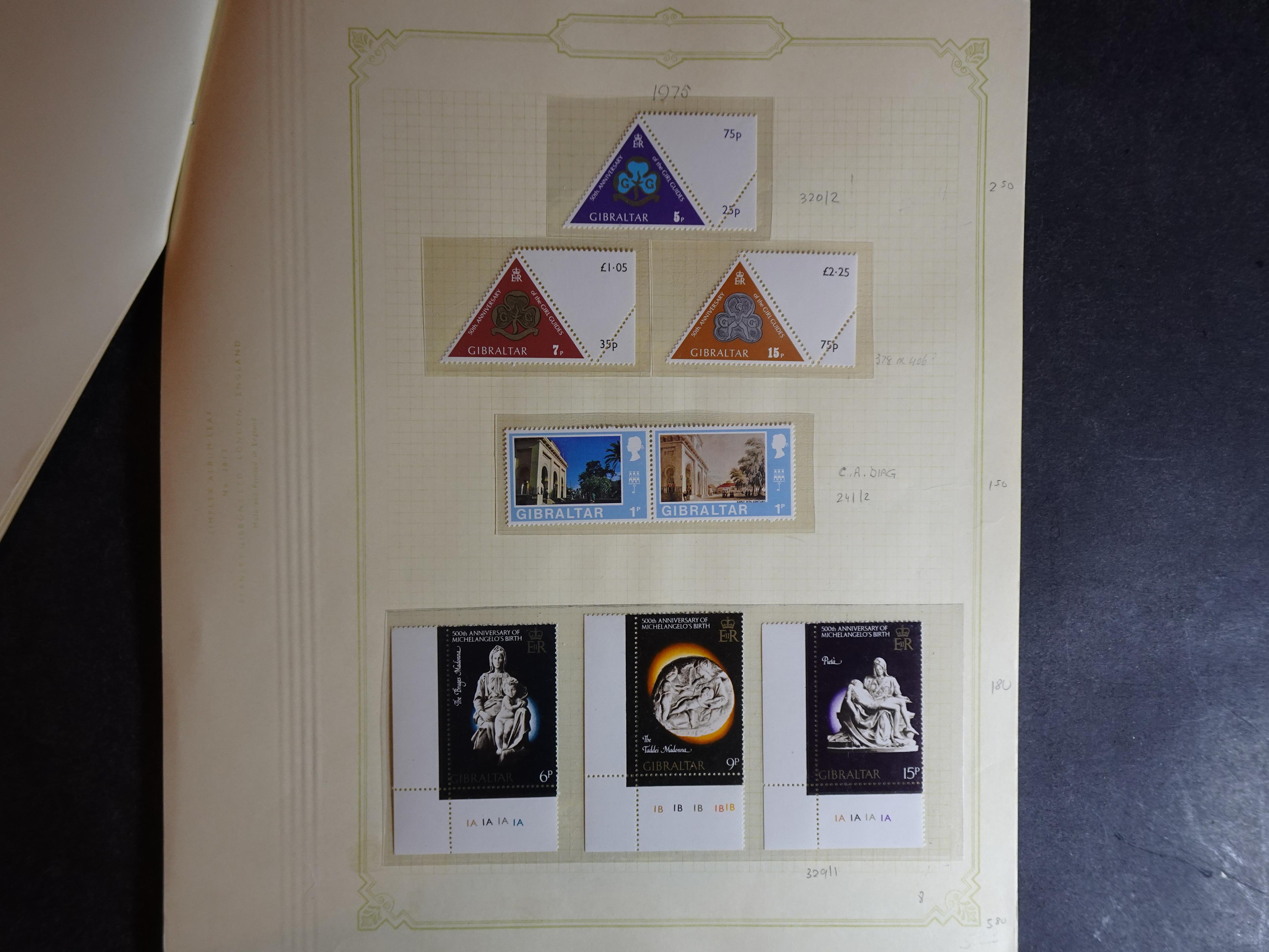 Verzameling vanaf klassiek op Scott album bladen en 3 insteekbladen. 24