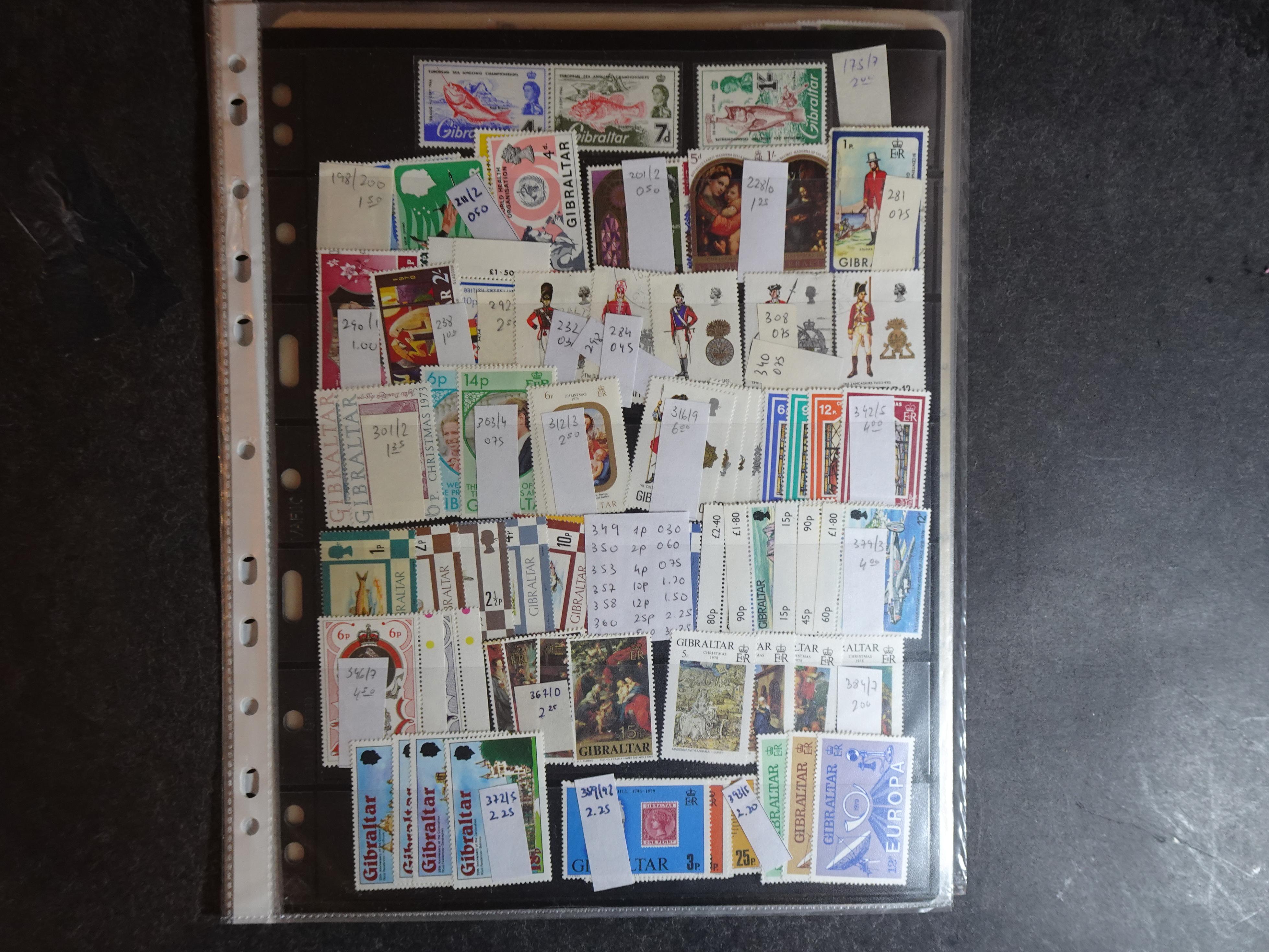 Verzameling vanaf klassiek op Scott album bladen en 3 insteekbladen. 26