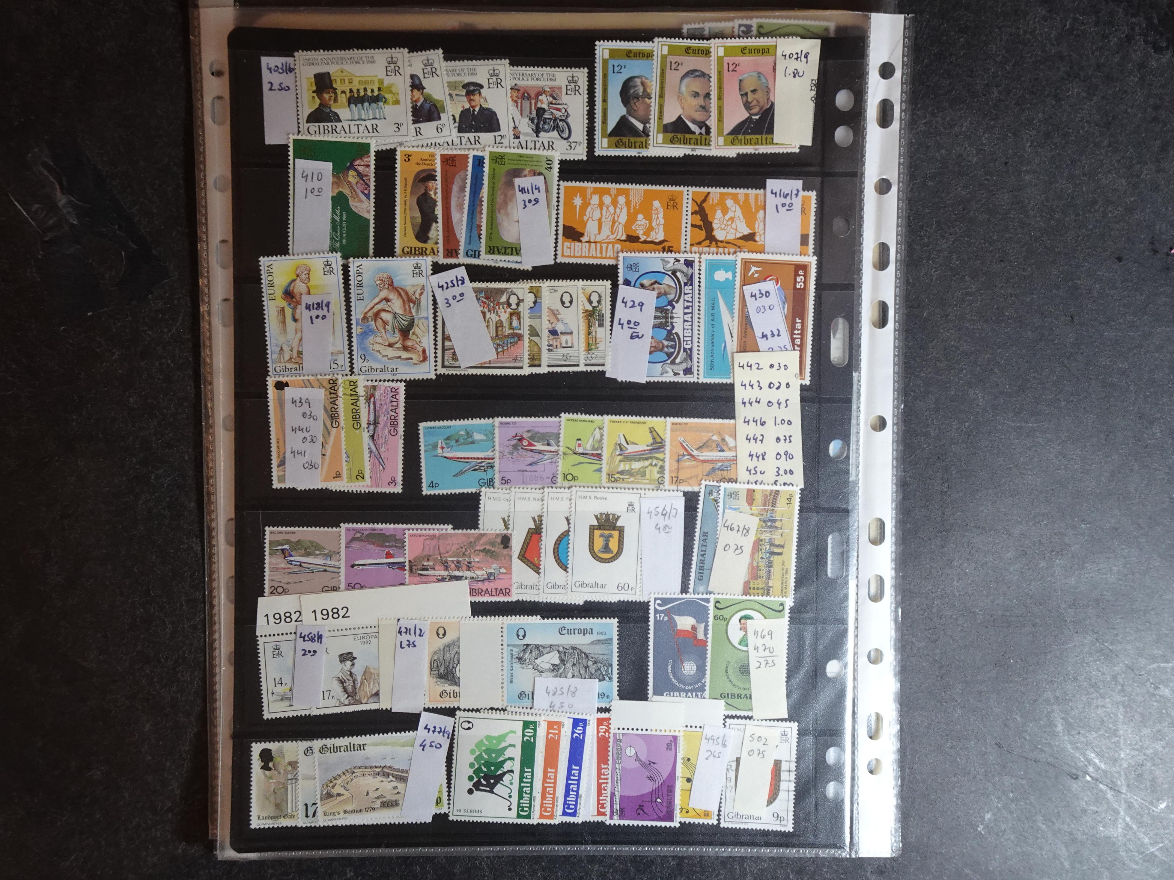 Verzameling vanaf klassiek op Scott album bladen en 3 insteekbladen. 27