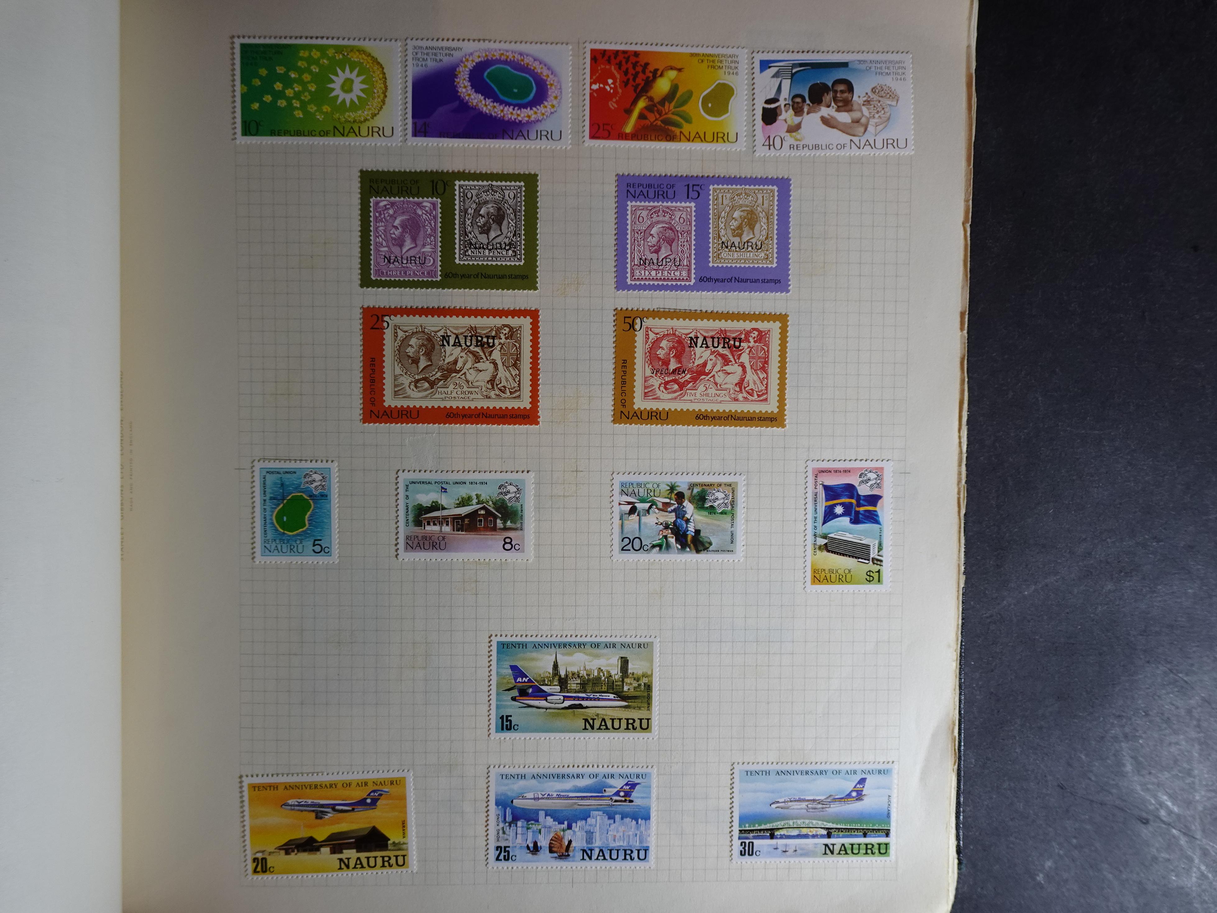 Verzameling op blanco album bladen letter M/P. Leuke koop met veel motief. 33