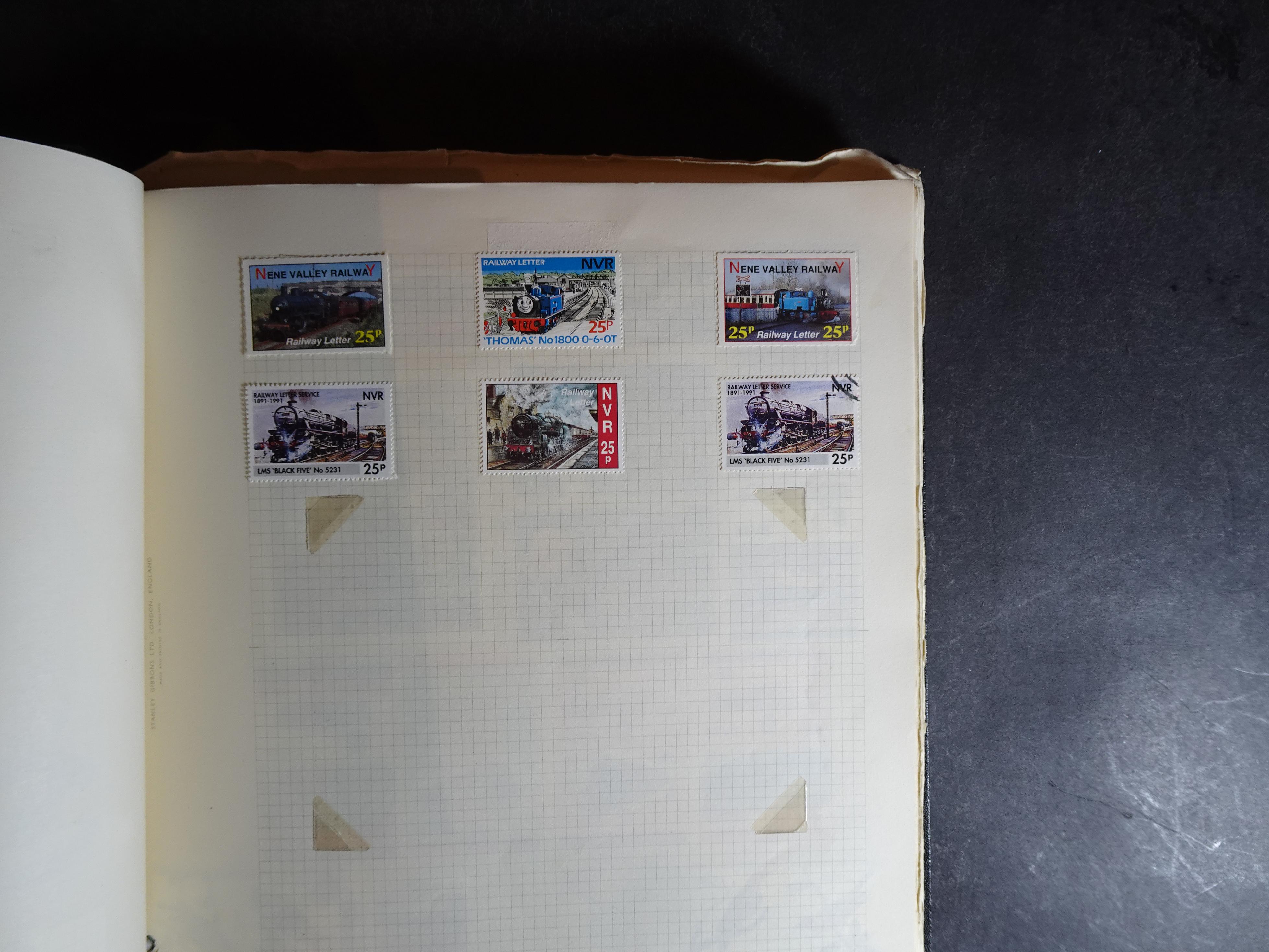 Verzameling op blanco album bladen letter M/P. Leuke koop met veel motief. 45