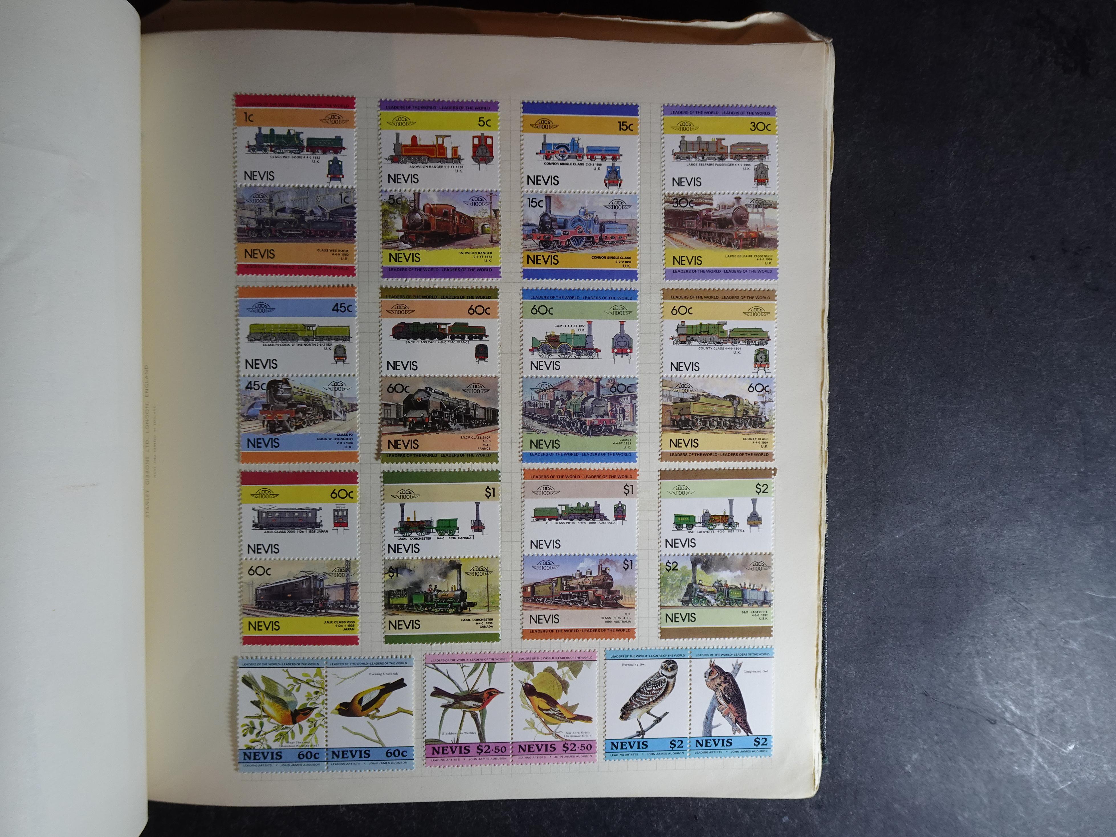 Verzameling op blanco album bladen letter M/P. Leuke koop met veel motief. 47