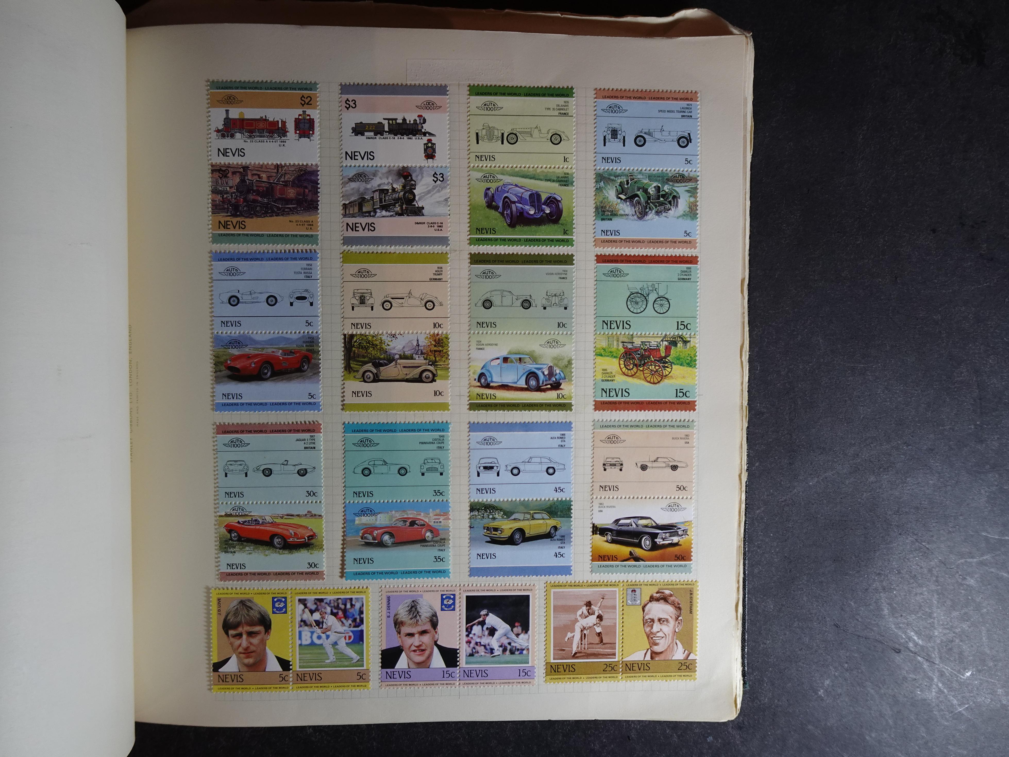 Verzameling op blanco album bladen letter M/P. Leuke koop met veel motief. 48