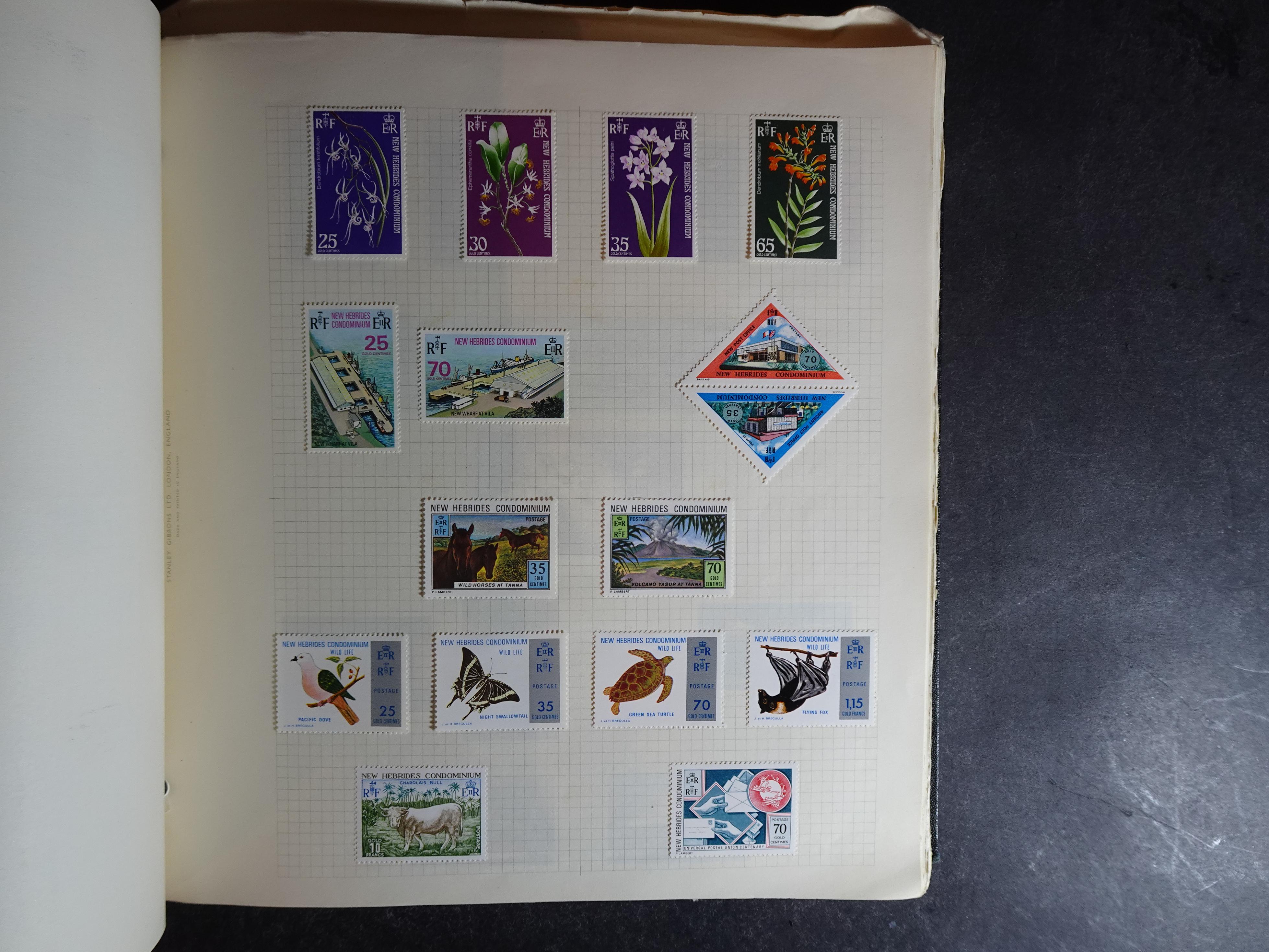 Verzameling op blanco album bladen letter M/P. Leuke koop met veel motief. 62