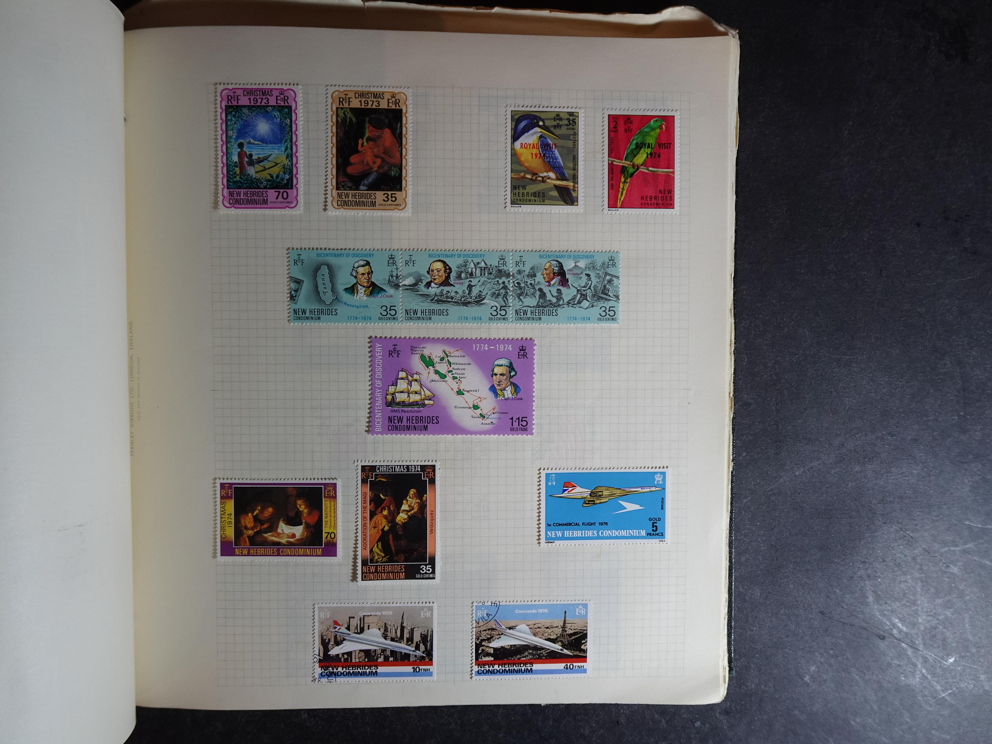 Verzameling op blanco album bladen letter M/P. Leuke koop met veel motief. 63