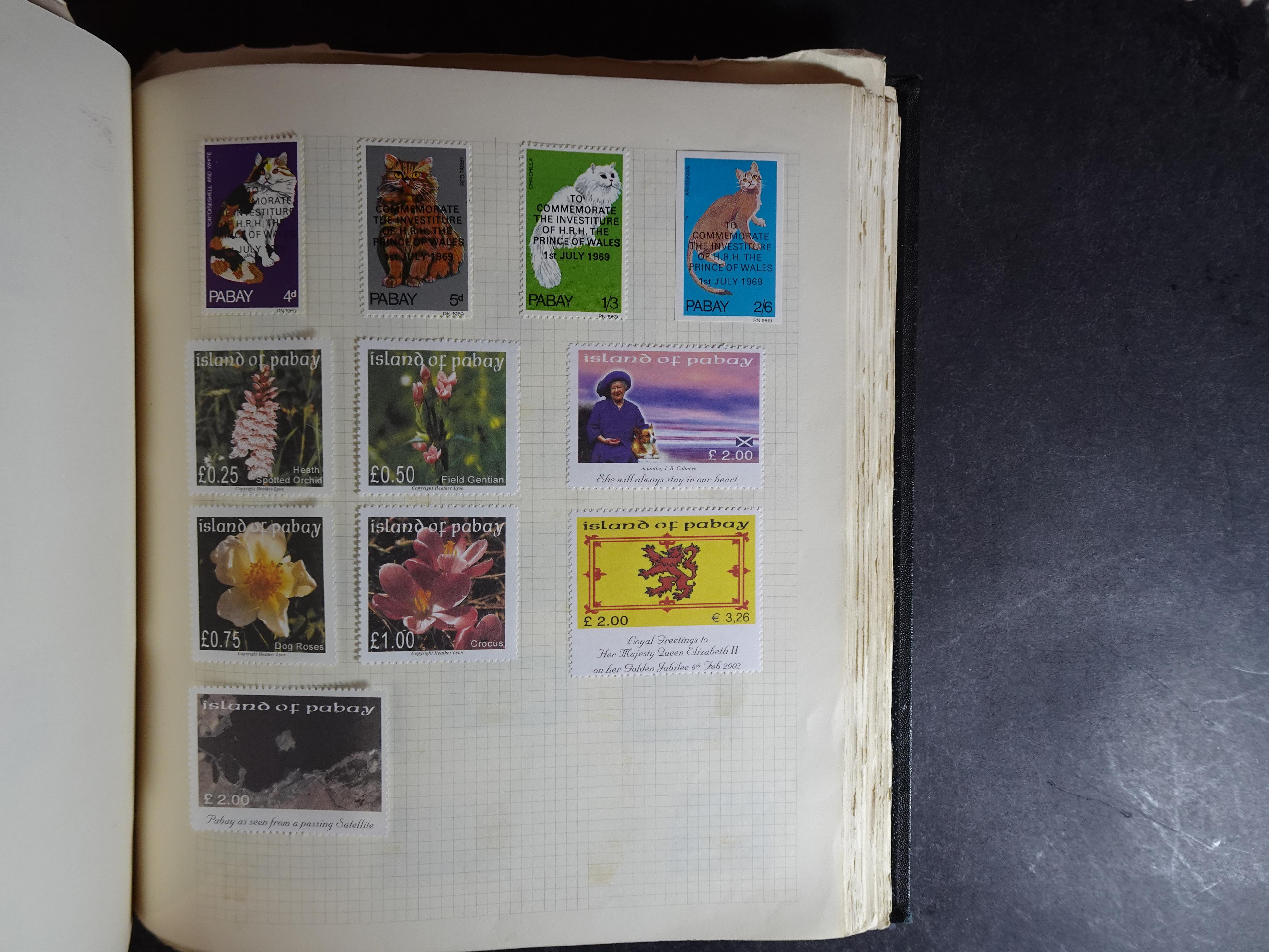 Verzameling op blanco album bladen letter M/P. Leuke koop met veel motief. 139