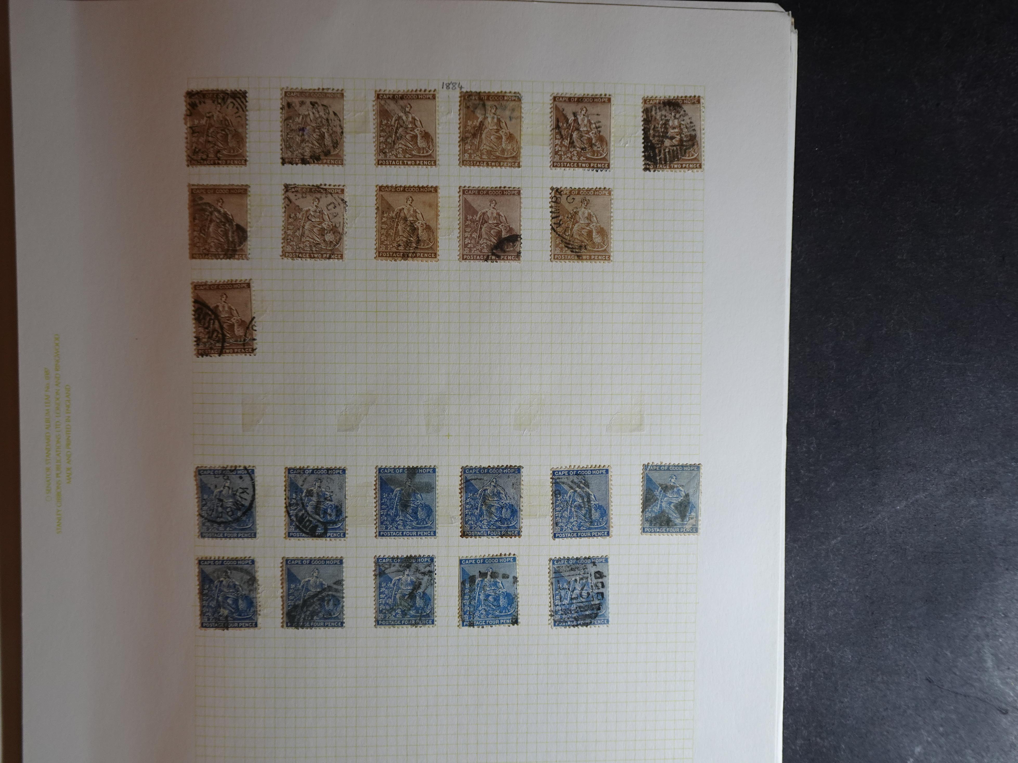 Partij op blanco bladen letter C in klemband. Bevat aardig klassiek materiaal. 5