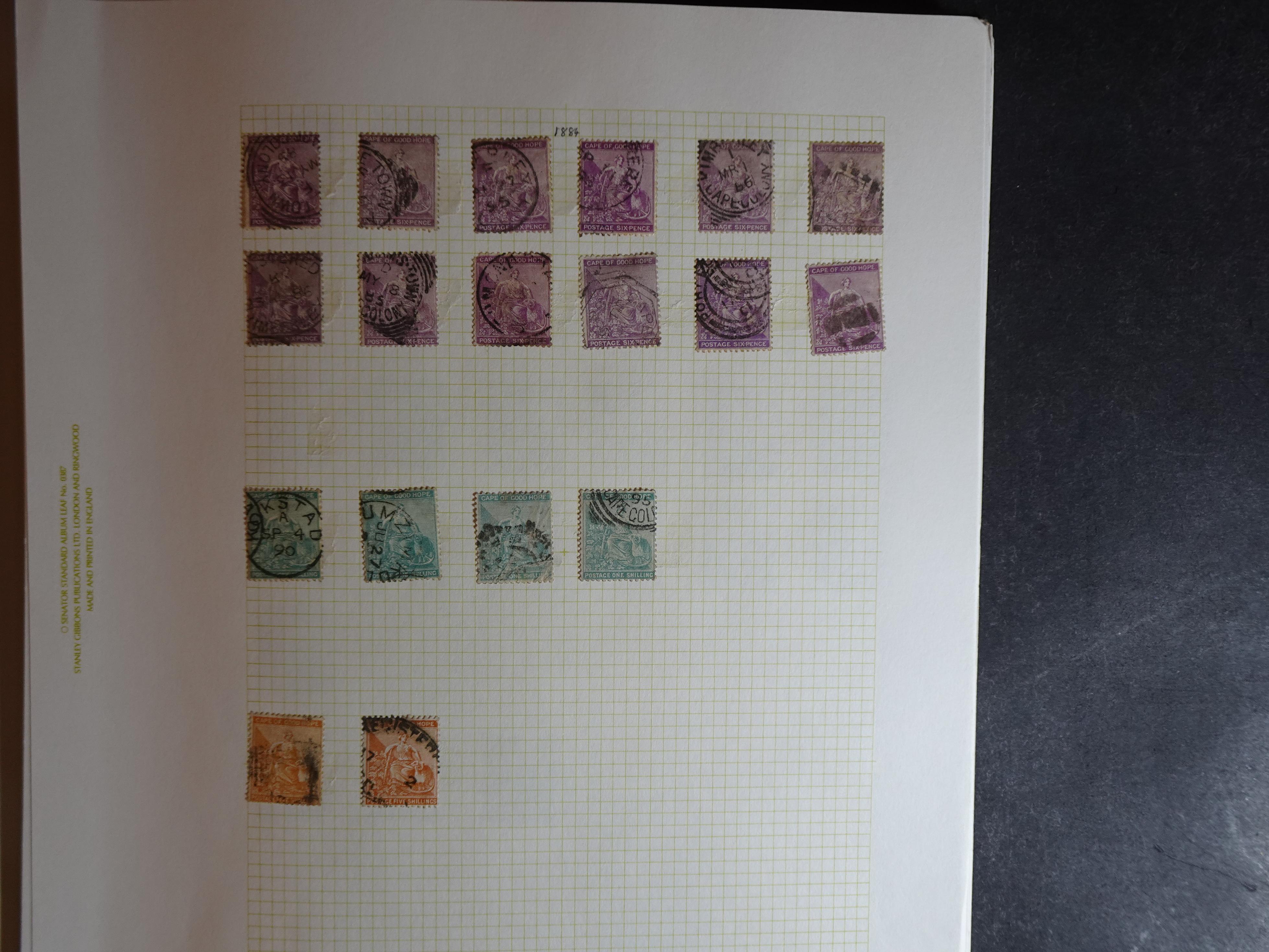 Partij op blanco bladen letter C in klemband. Bevat aardig klassiek materiaal. 6