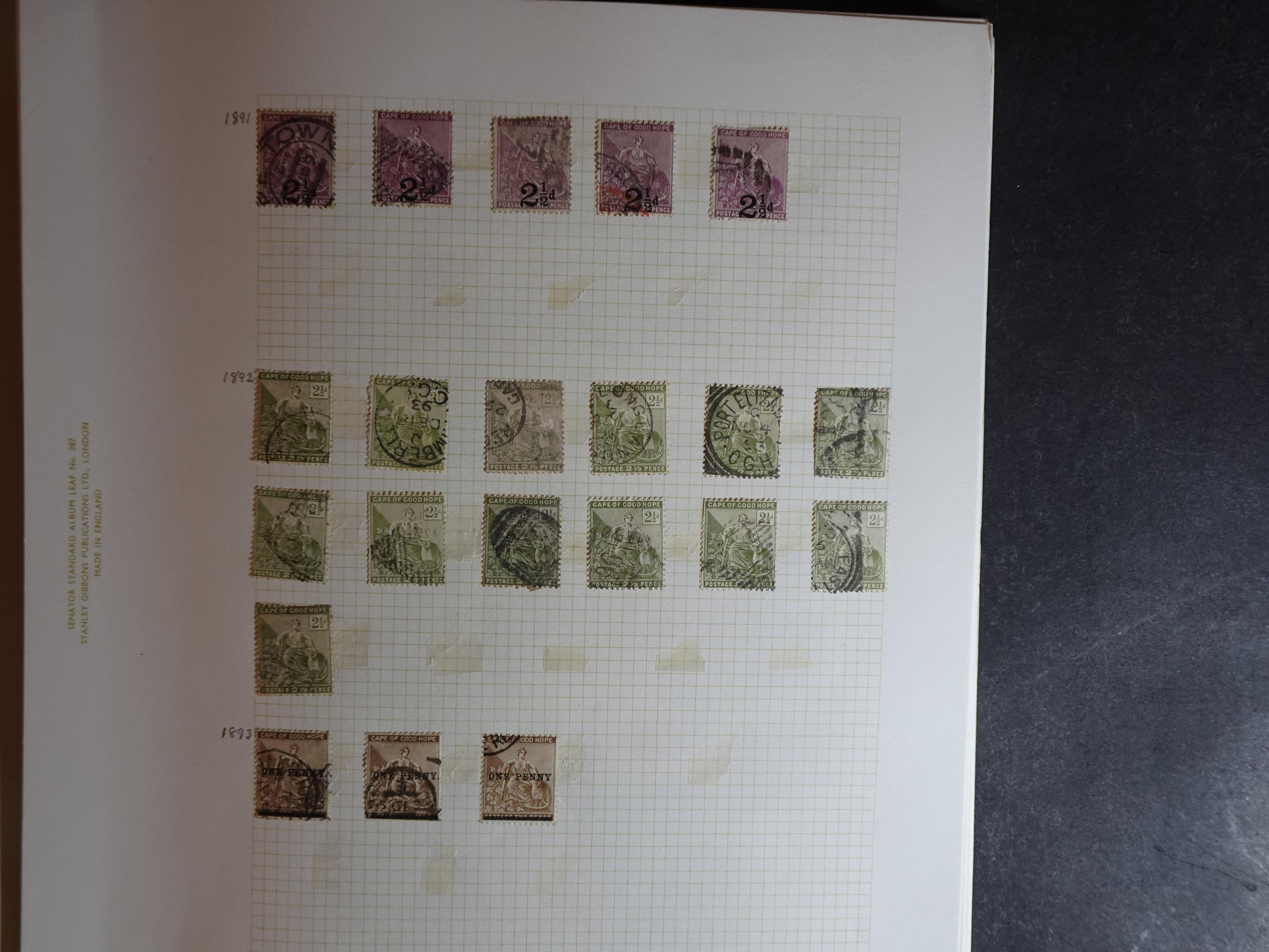 Partij op blanco bladen letter C in klemband. Bevat aardig klassiek materiaal. 7