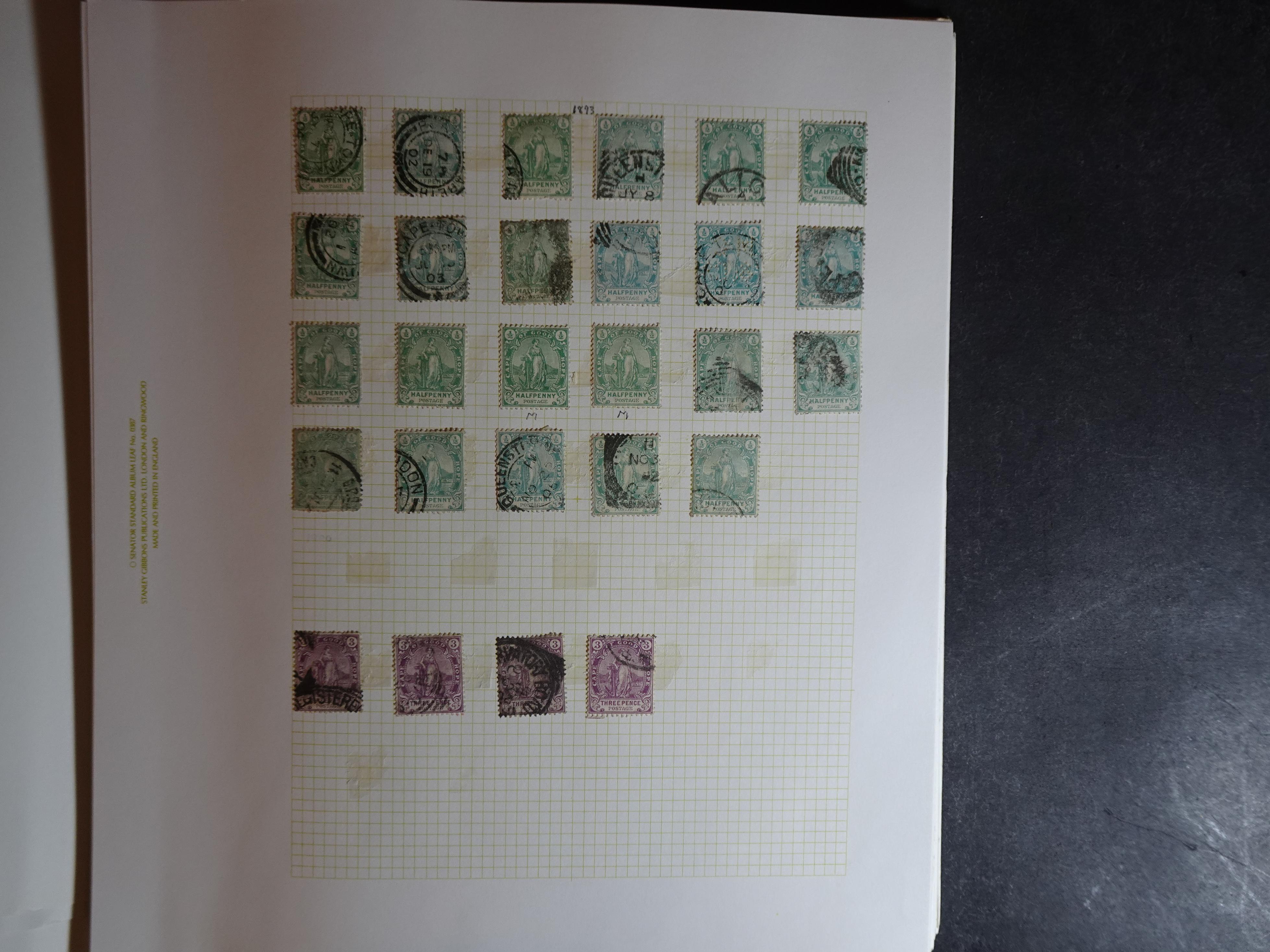 Partij op blanco bladen letter C in klemband. Bevat aardig klassiek materiaal. 11