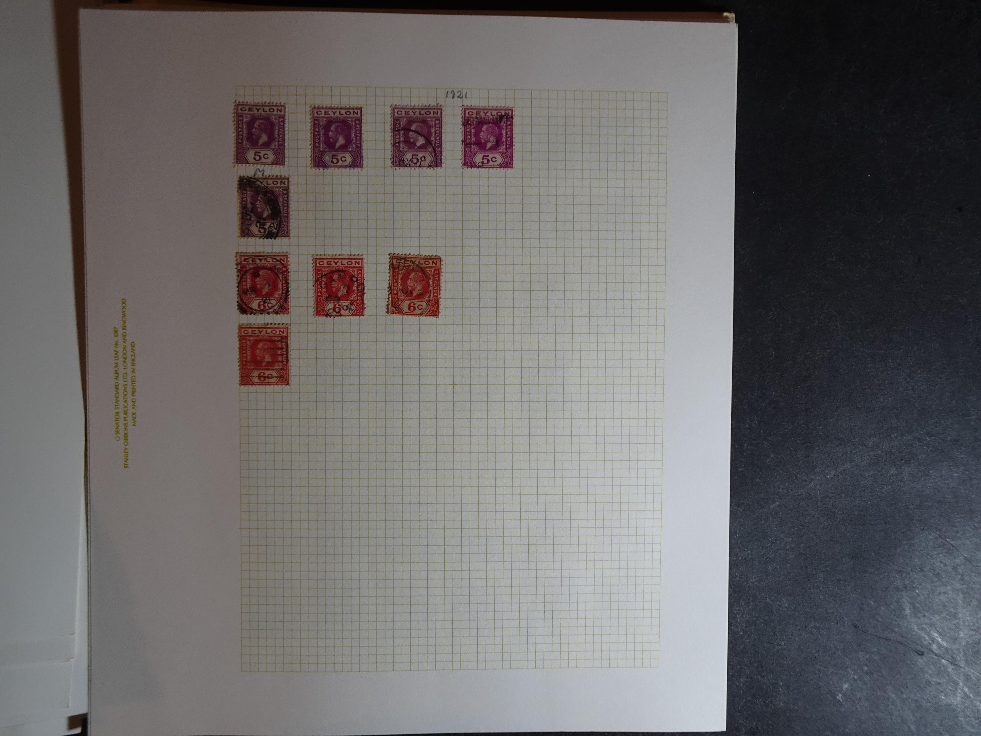 Partij op blanco bladen letter C in klemband. Bevat aardig klassiek materiaal. 47