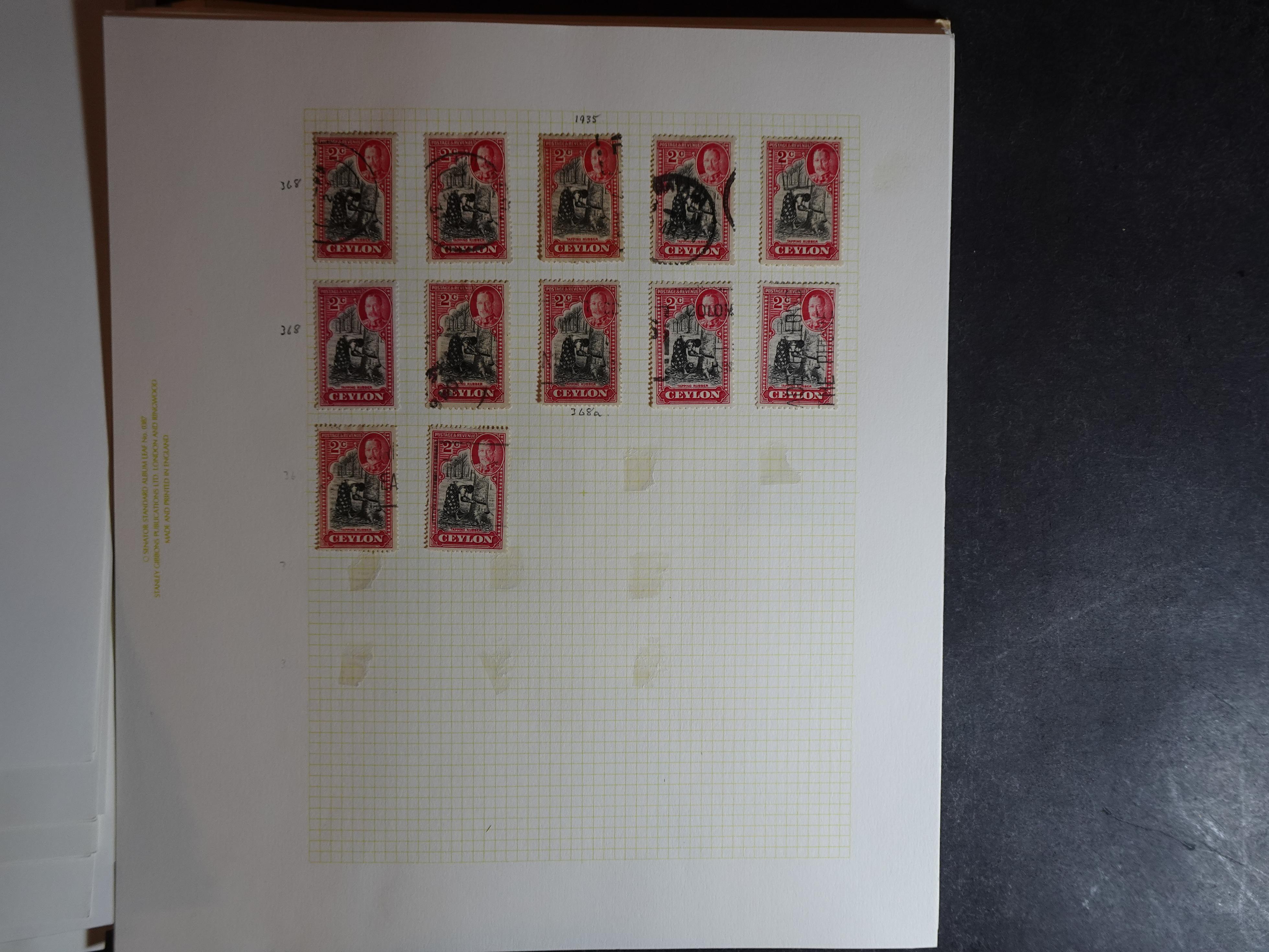 Partij op blanco bladen letter C in klemband. Bevat aardig klassiek materiaal. 51