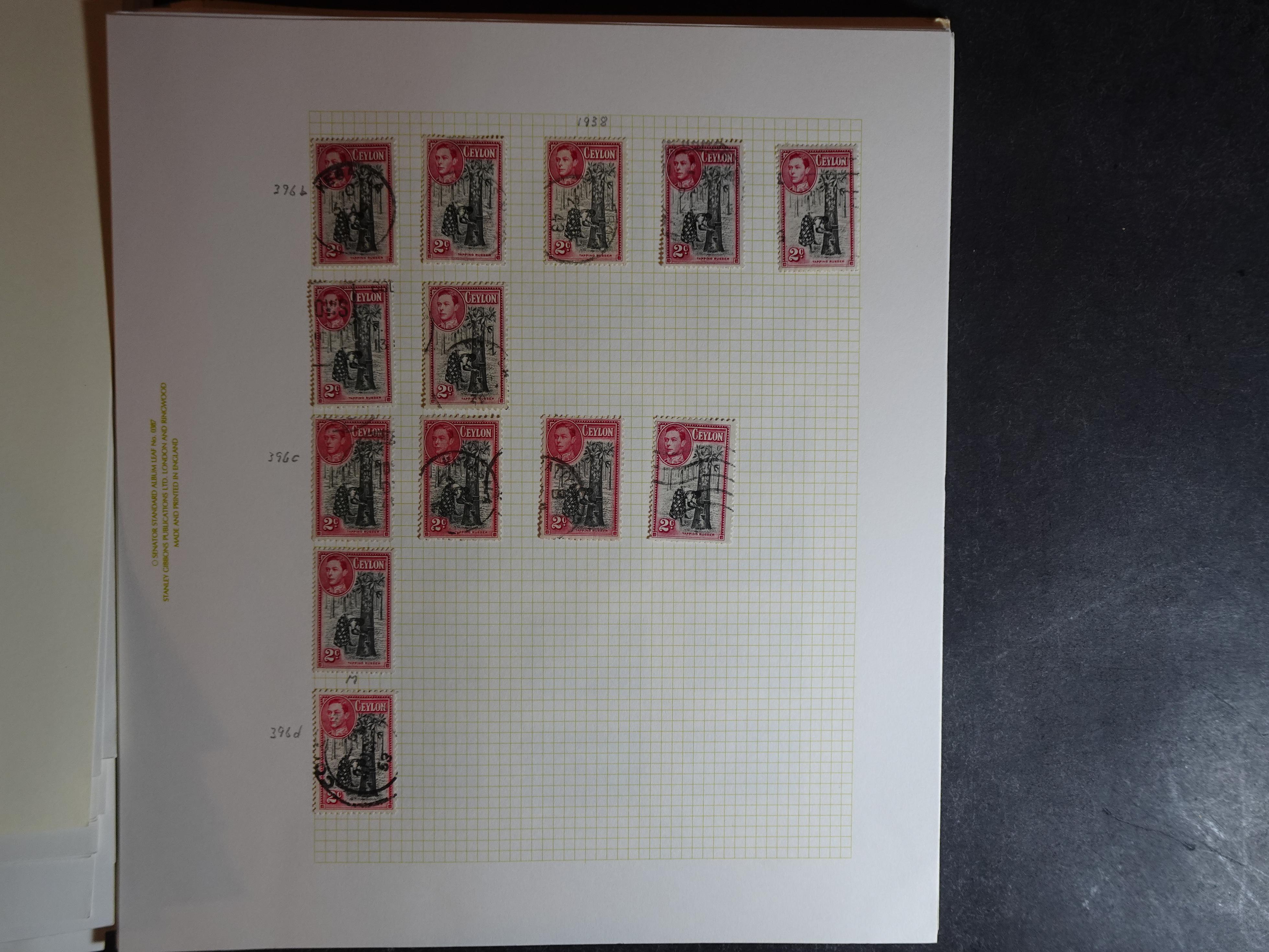 Partij op blanco bladen letter C in klemband. Bevat aardig klassiek materiaal. 59