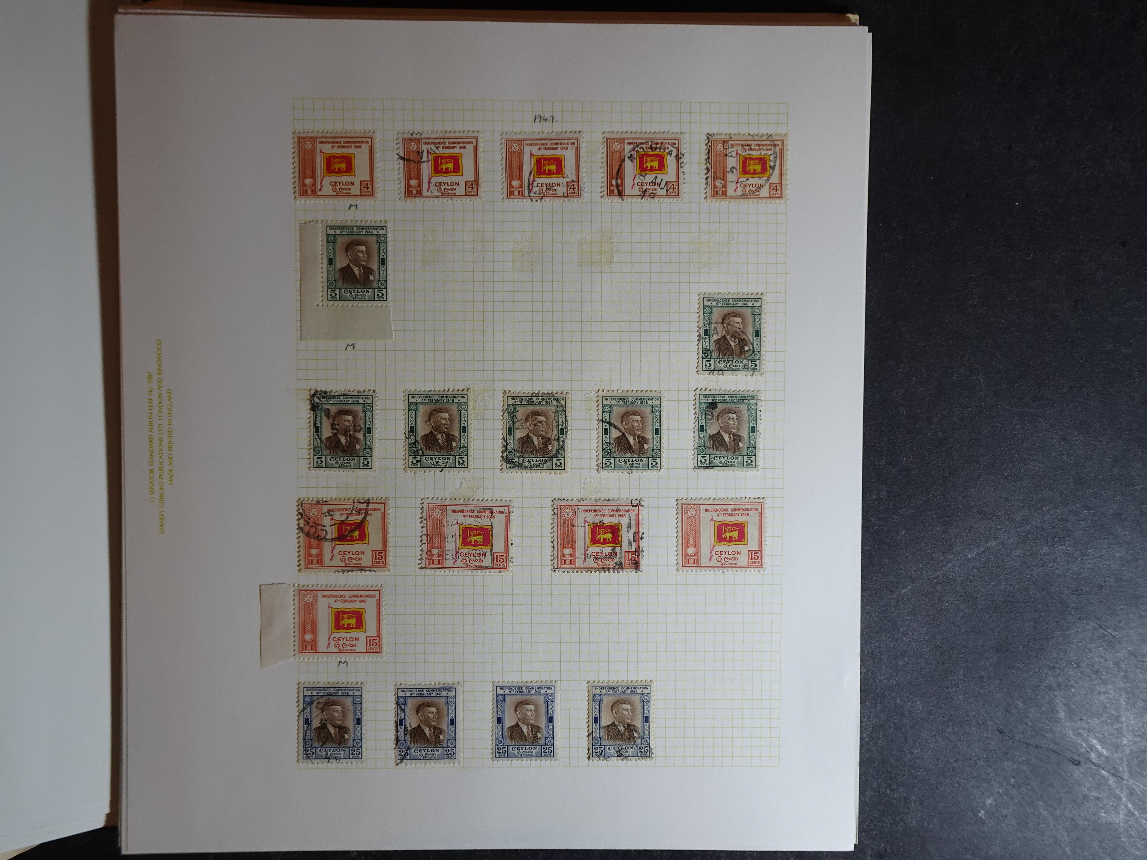 Partij op blanco bladen letter C in klemband. Bevat aardig klassiek materiaal. 70