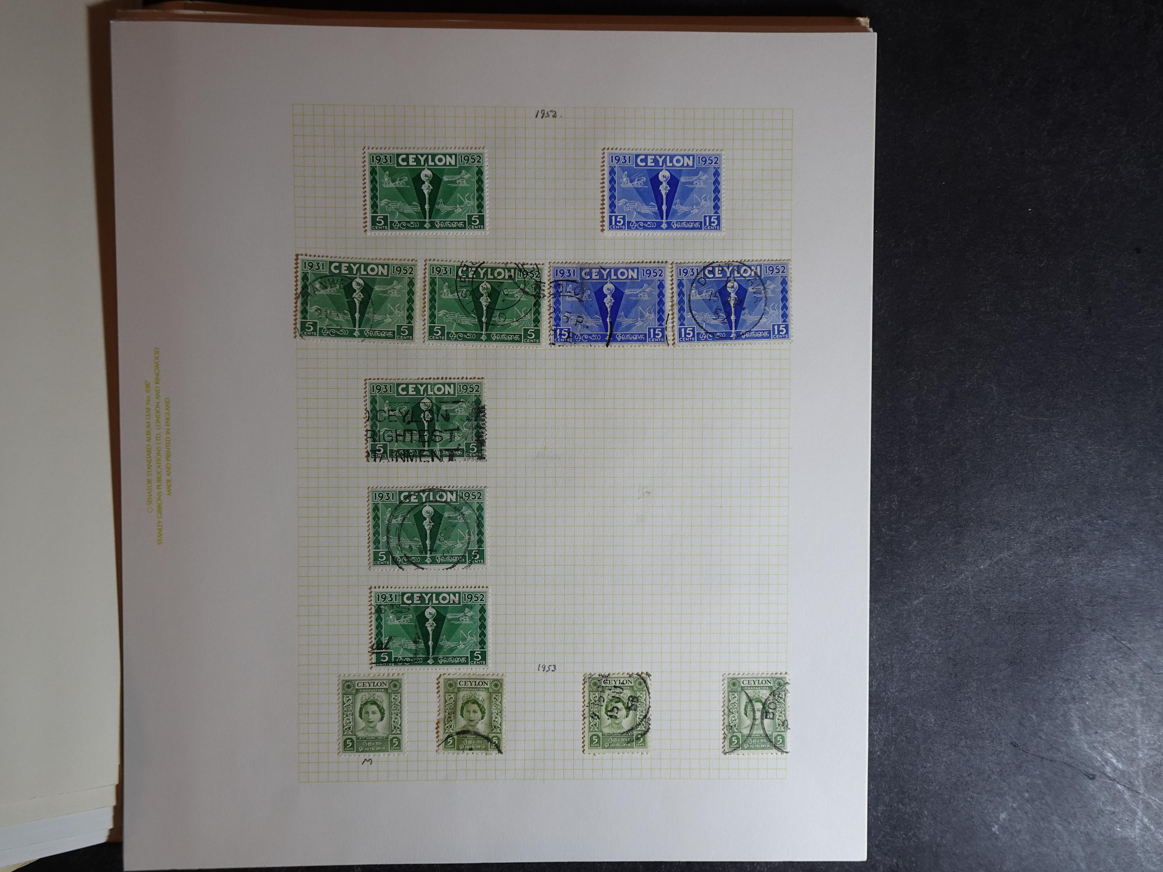 Partij op blanco bladen letter C in klemband. Bevat aardig klassiek materiaal. 78