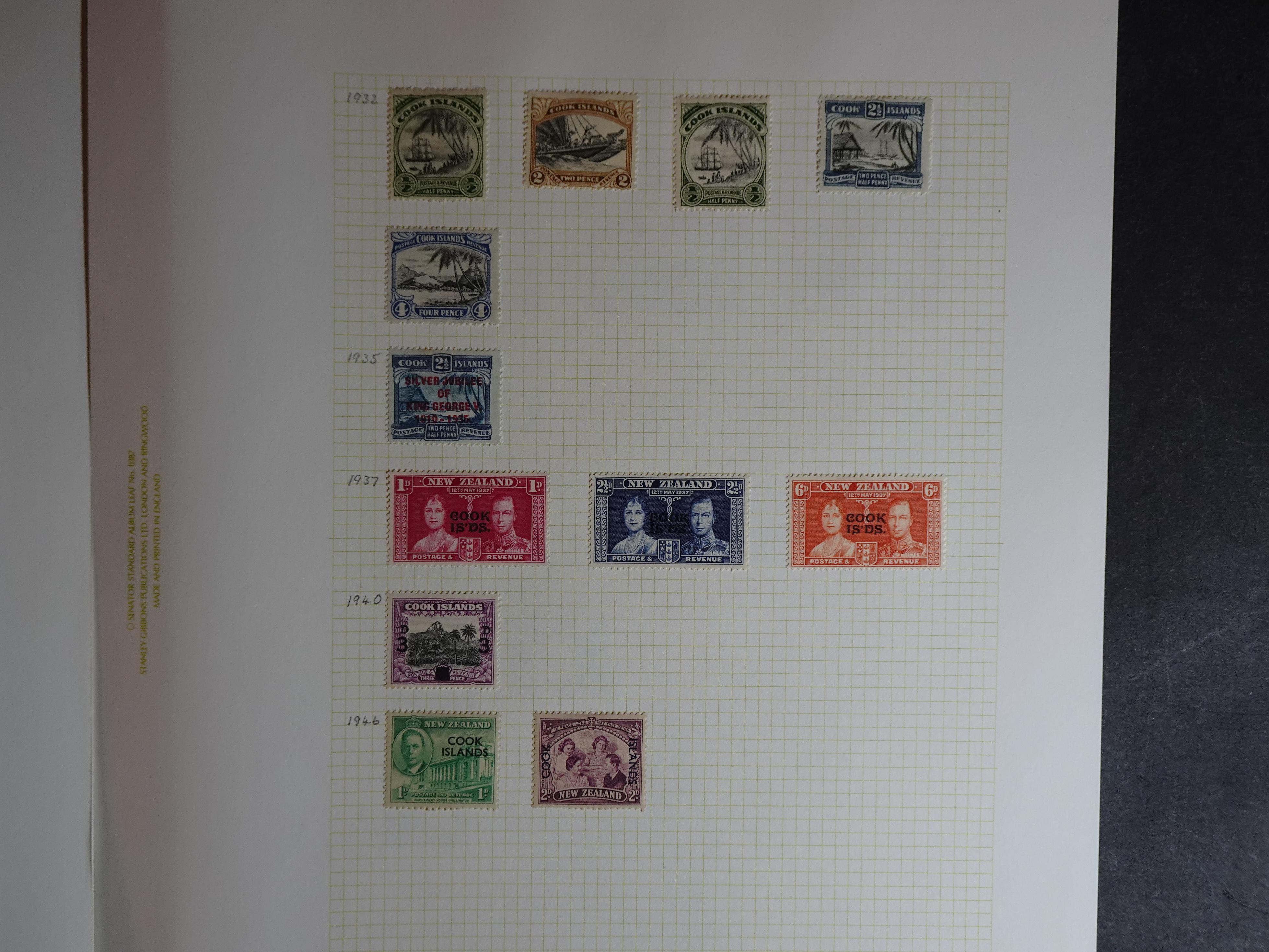 Partij op blanco bladen letter C in klemband. Bevat aardig klassiek materiaal. 105