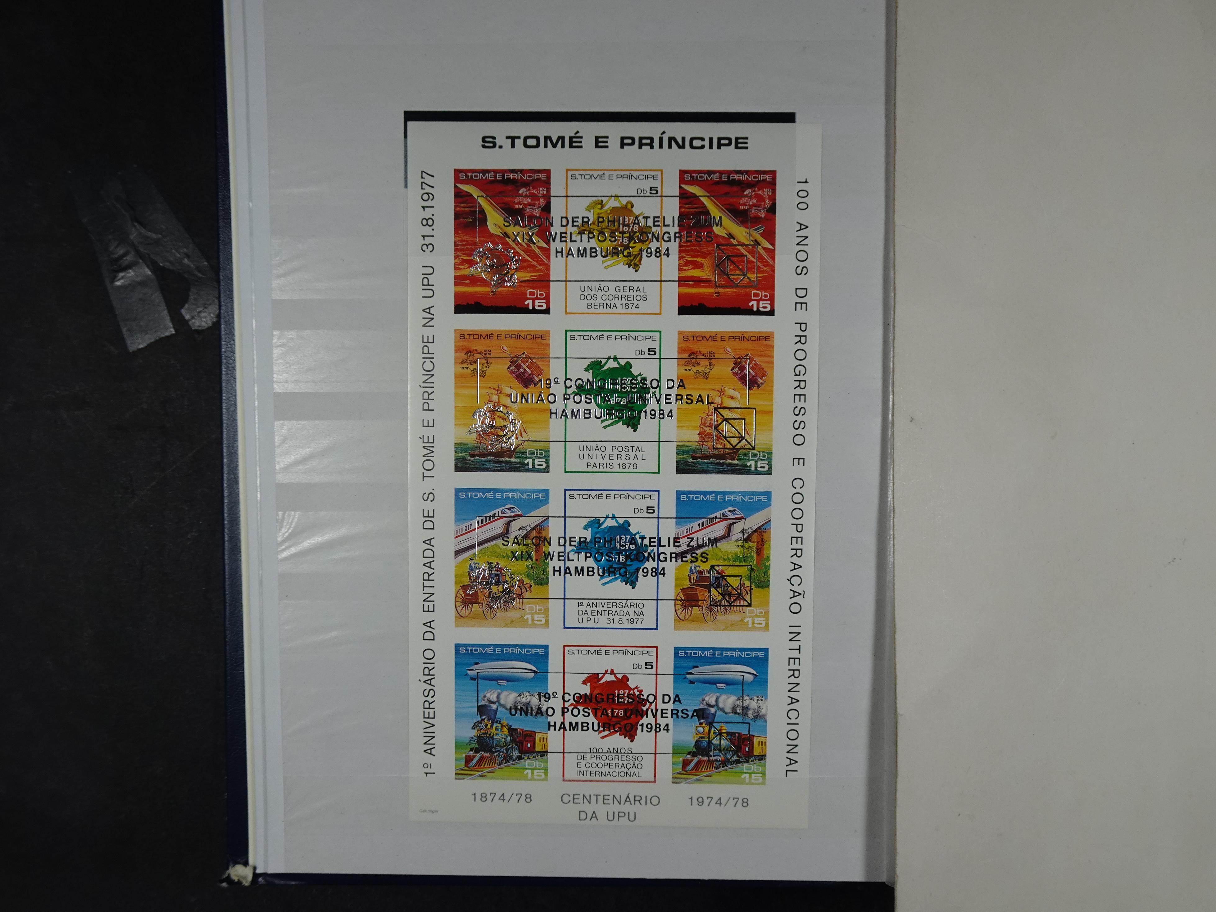 Prachtige en zeer uitgebreide collectie letters S en T waarbij veel ongetand, opdrukken. Hoge cat waarde. 4