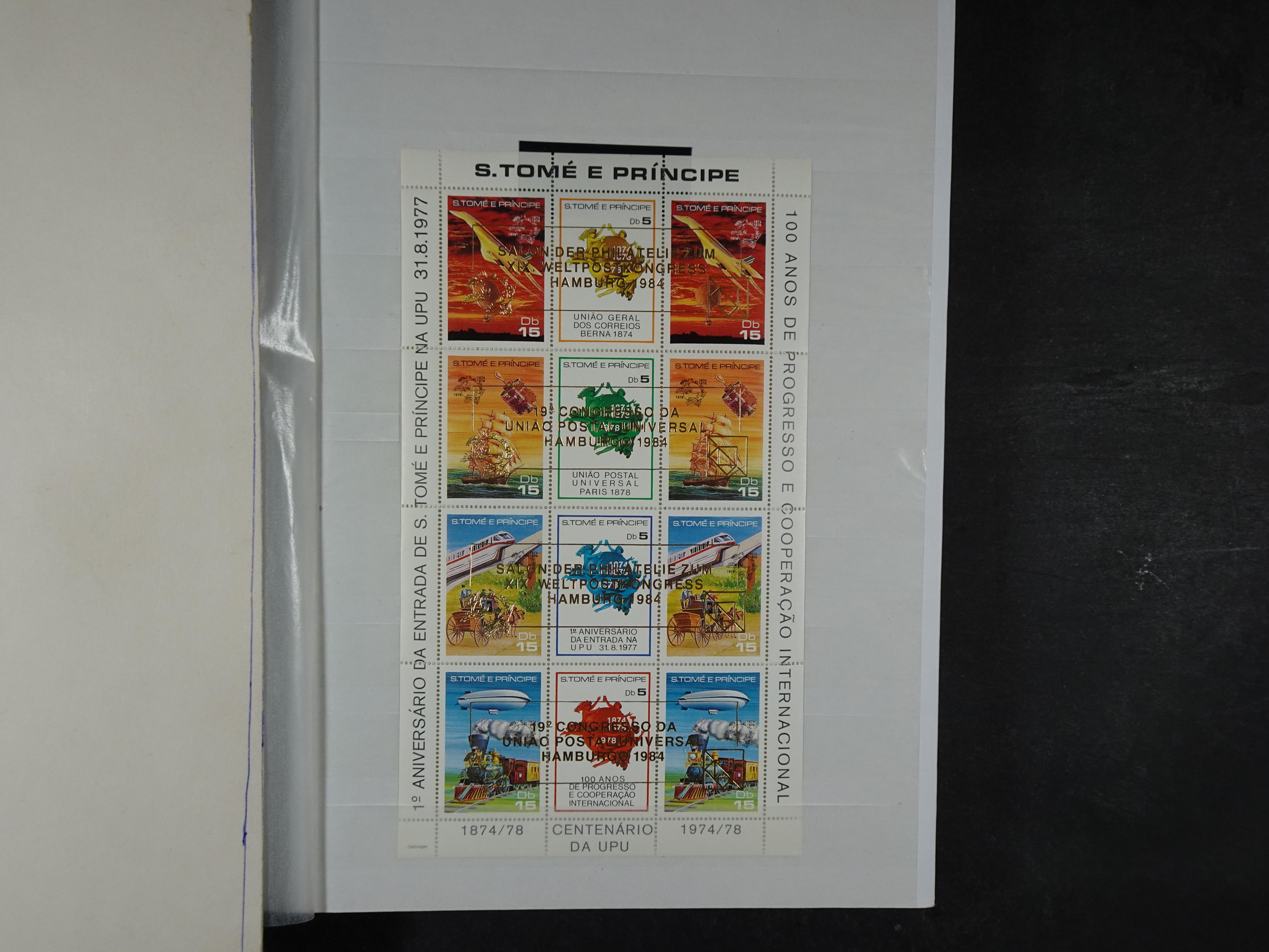 Prachtige en zeer uitgebreide collectie letters S en T waarbij veel ongetand, opdrukken. Hoge cat waarde. 5