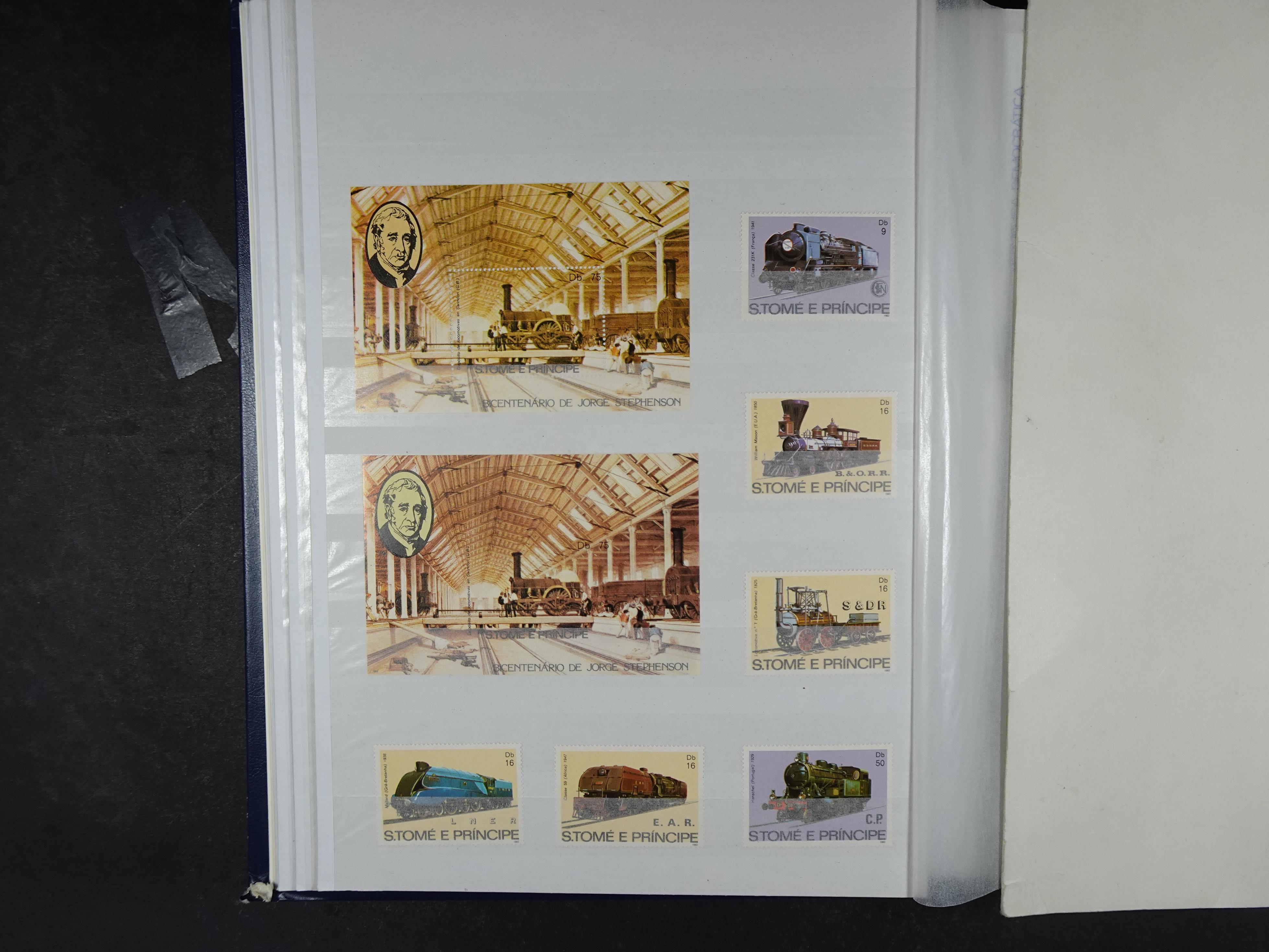 Prachtige en zeer uitgebreide collectie letters S en T waarbij veel ongetand, opdrukken. Hoge cat waarde. 8