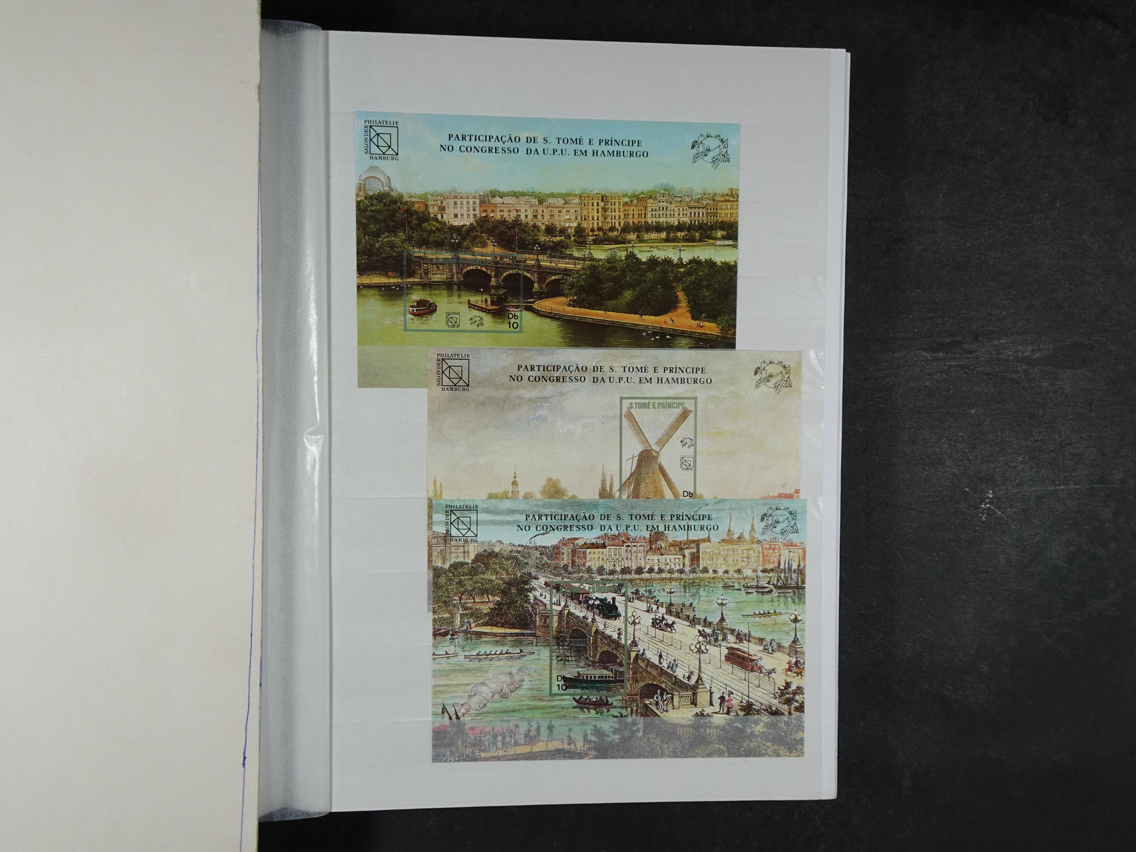 Prachtige en zeer uitgebreide collectie letters S en T waarbij veel ongetand, opdrukken. Hoge cat waarde. 11