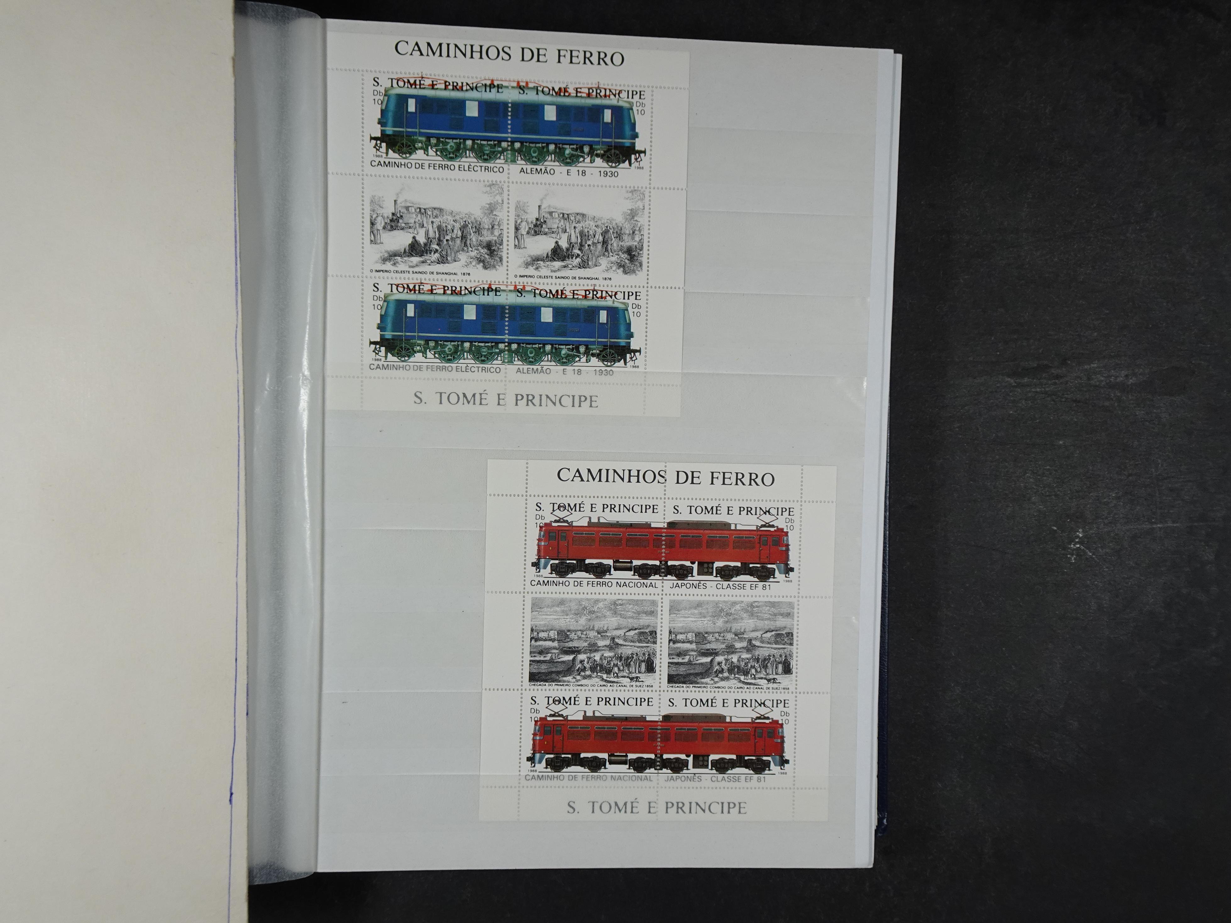 Prachtige en zeer uitgebreide collectie letters S en T waarbij veel ongetand, opdrukken. Hoge cat waarde. 15