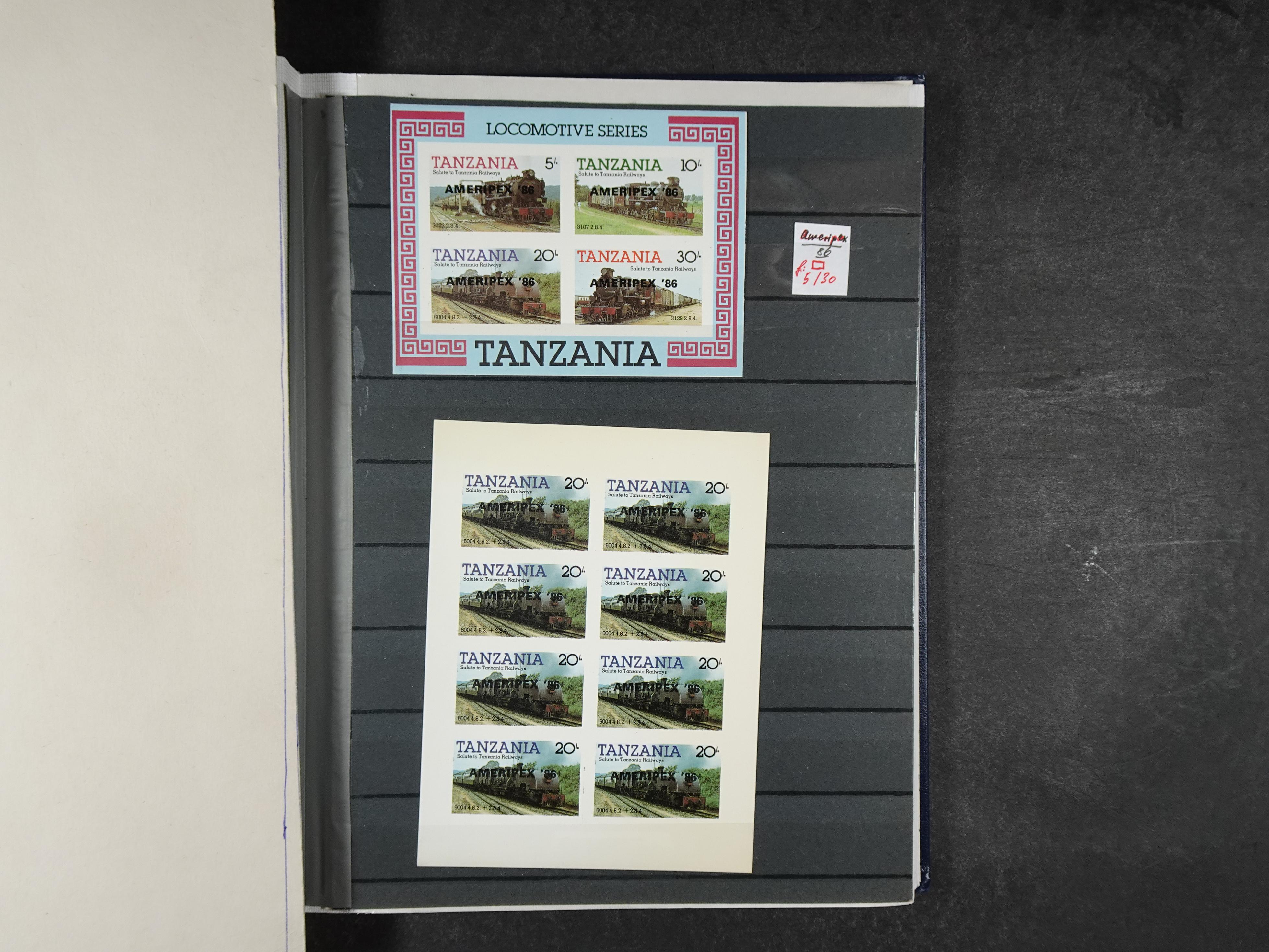 Prachtige en zeer uitgebreide collectie letters S en T waarbij veel ongetand, opdrukken. Hoge cat waarde. 41