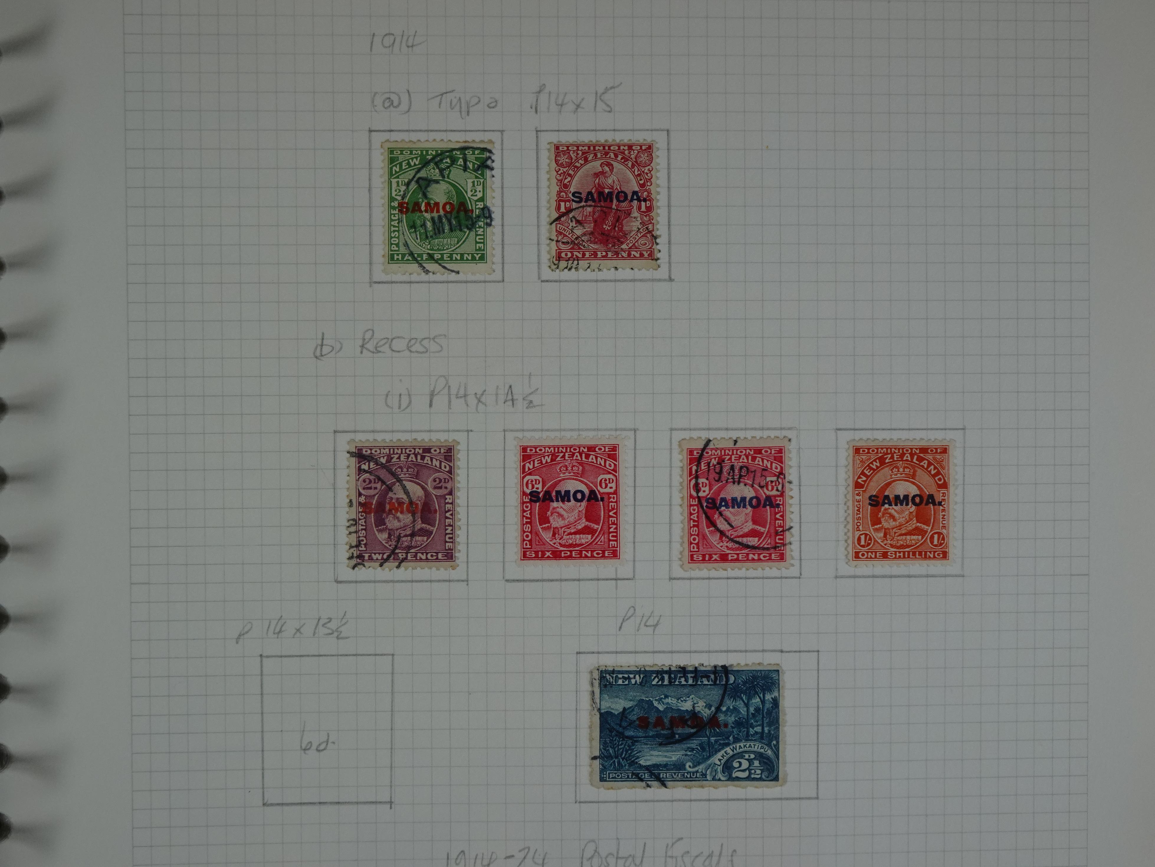 Collectie vanaf 1941 incl. blokken. 11