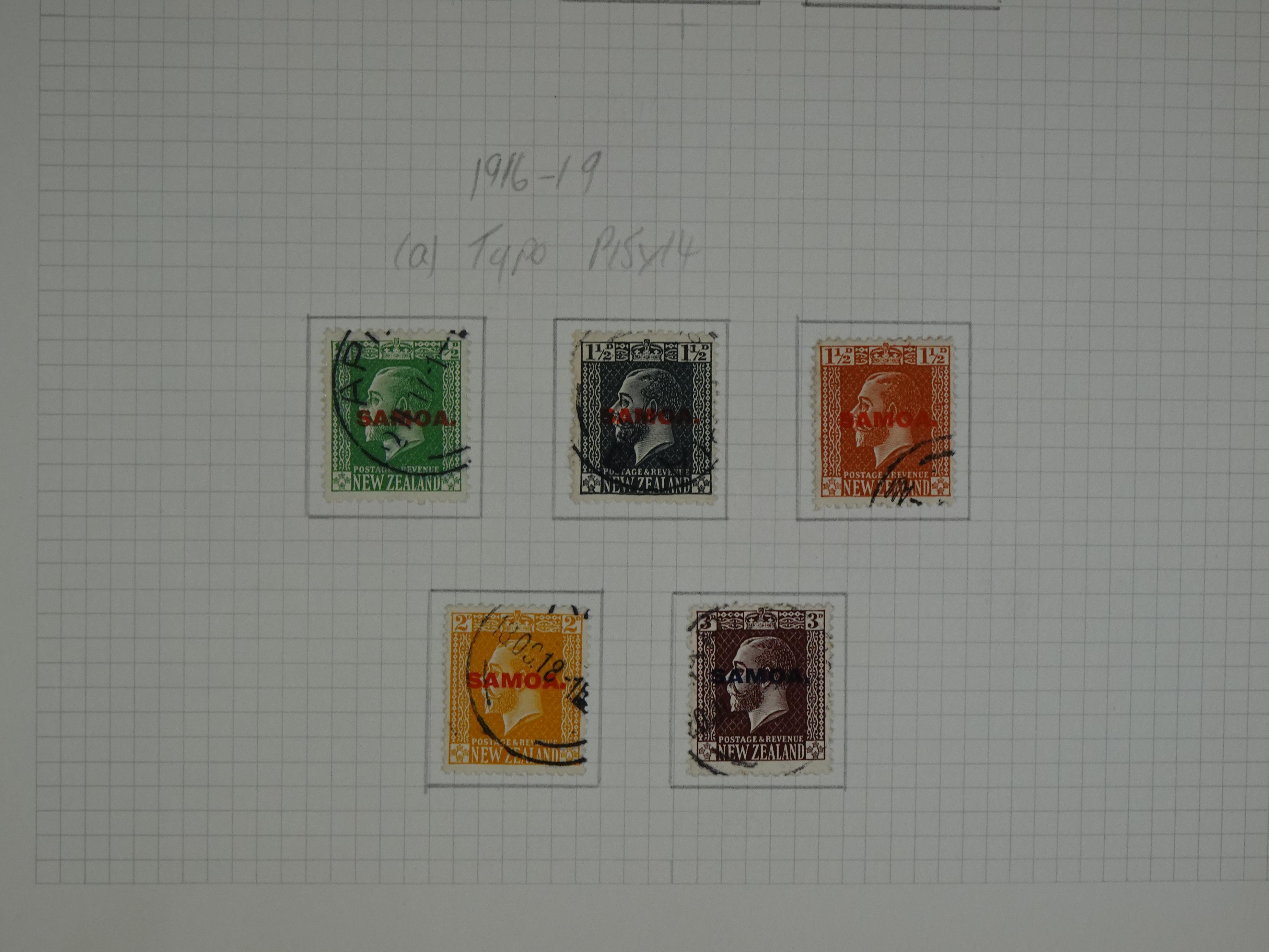 Collectie vanaf 1941 incl. blokken. 12