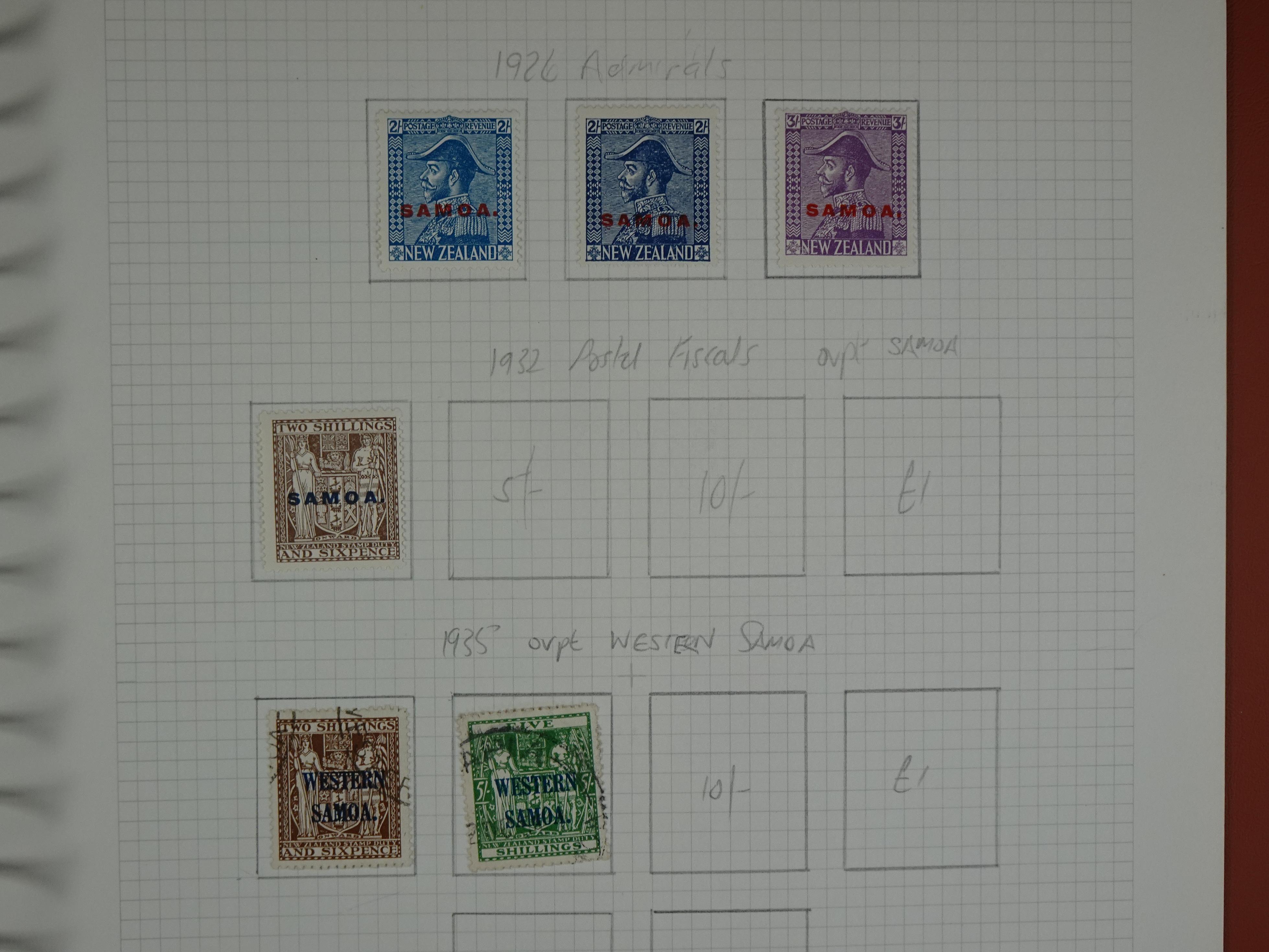 Collectie vanaf 1941 incl. blokken. 14