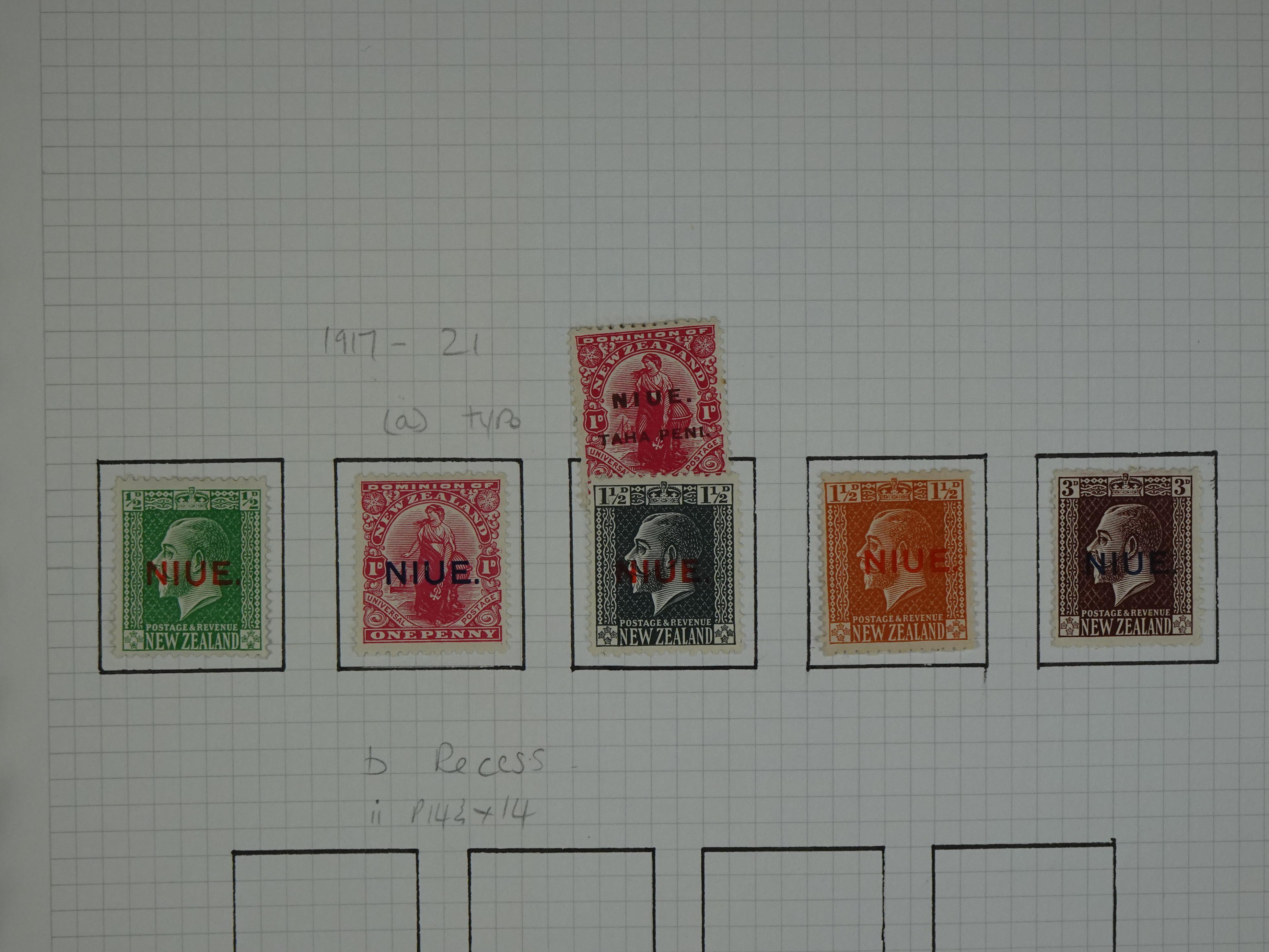 Collectie vanaf 1941 incl. blokken. 18