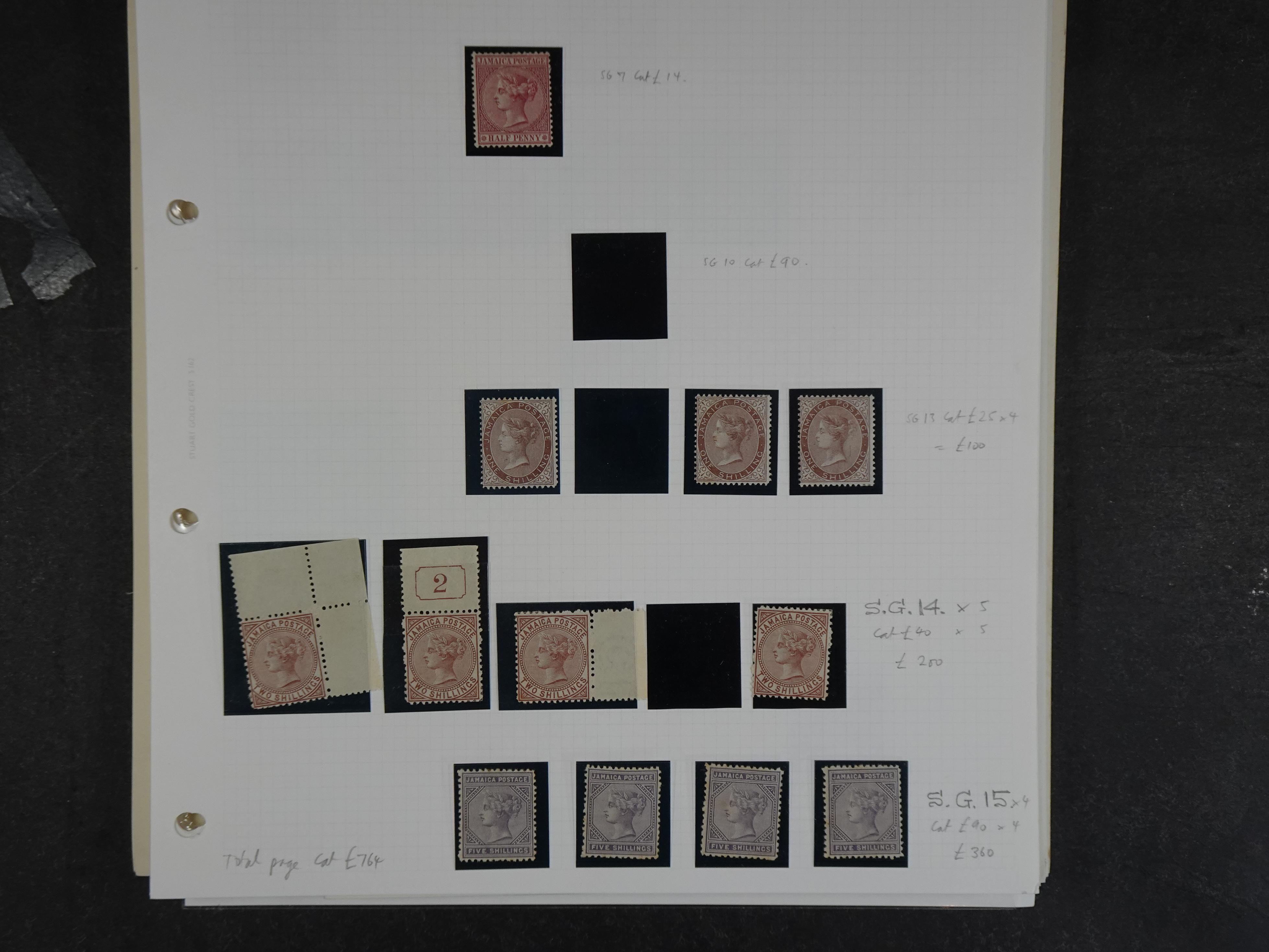 Verzameling vanaf klassiek met doubletten op bladen.
Bevat beter genoteerd.