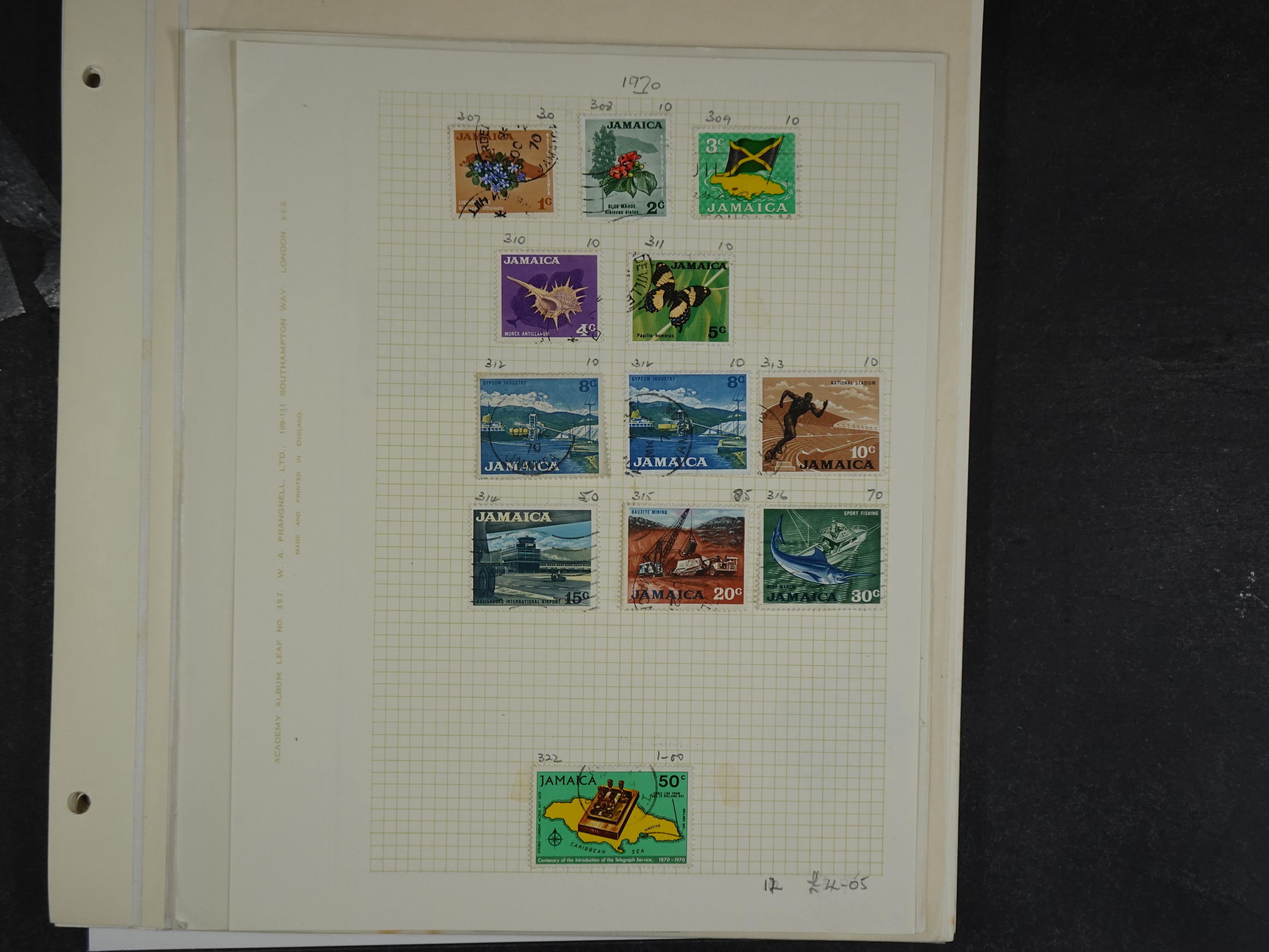 Verzameling vanaf klassiek met doubletten op bladen.
Bevat beter genoteerd. 22