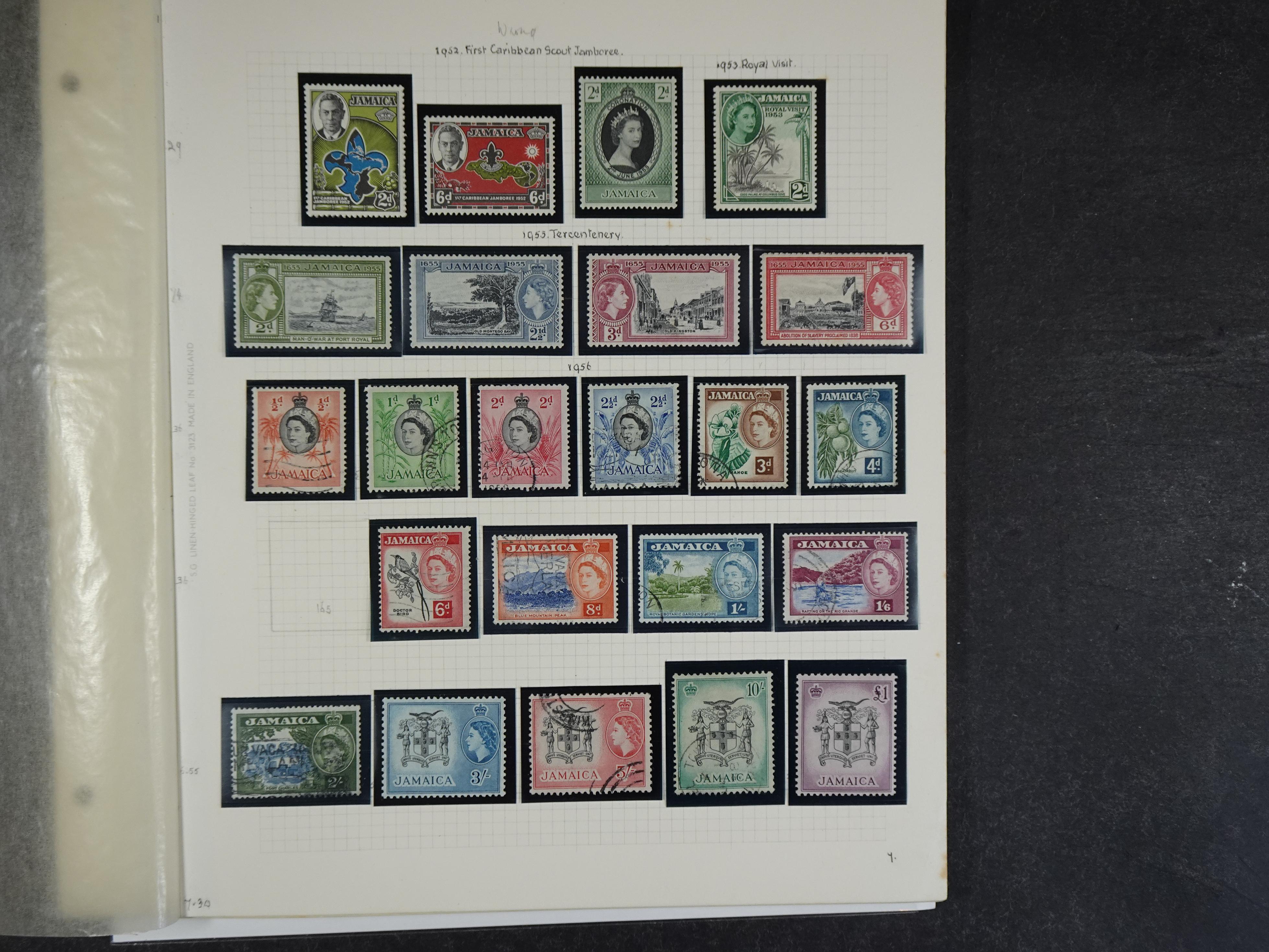 Verzameling vanaf klassiek met doubletten op bladen.
Bevat beter genoteerd. 26